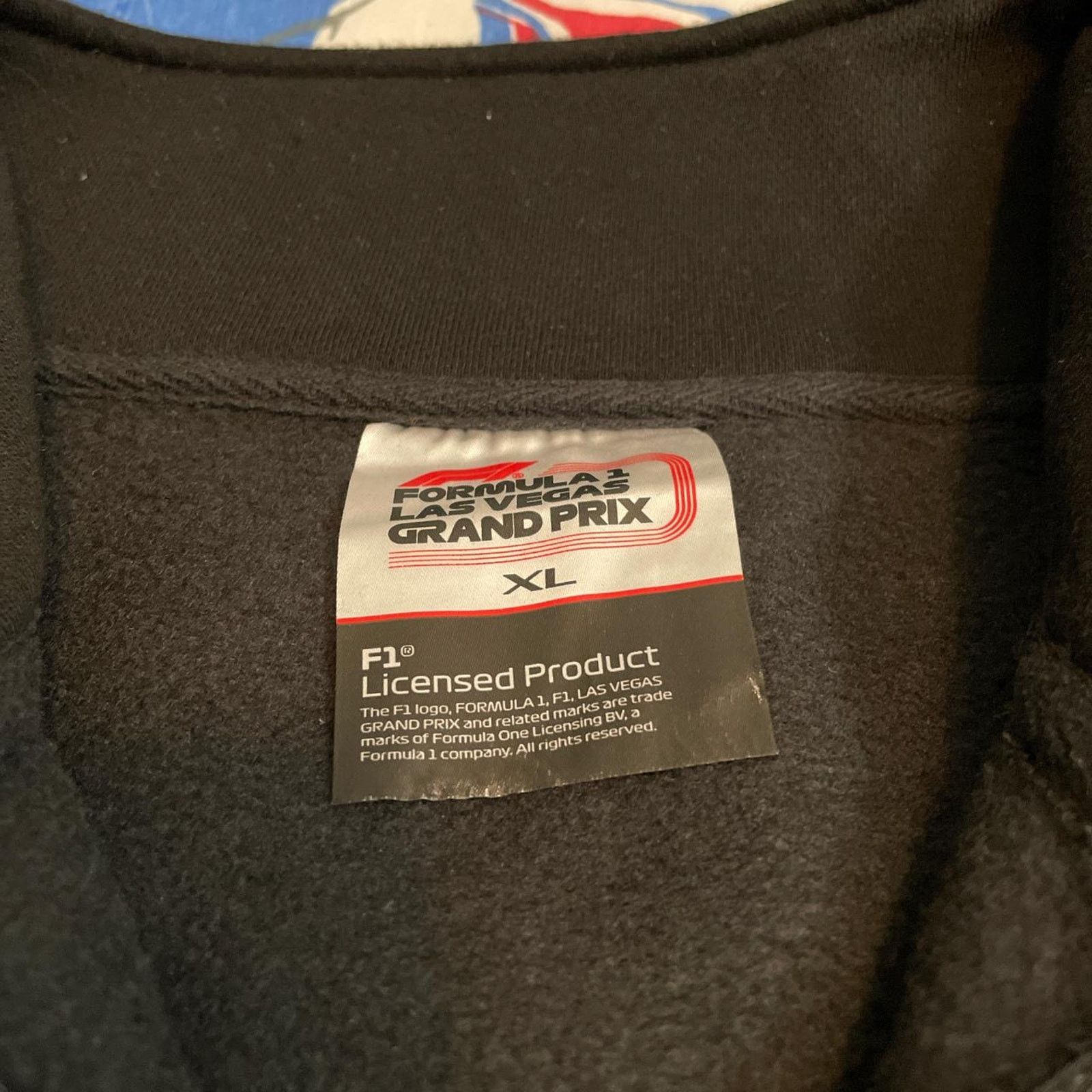 American Apparel Formula 1 Las Vegas Grand Prix Race Quarter Zip Jacket Size US XL / EU 56 / 4 - 4 Thumbnail