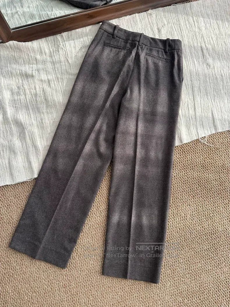Loro Piana Loro Piana Cashmere Silk Blended Colorful Suit Pencil Pant Size 37" - 2 Thumbnail