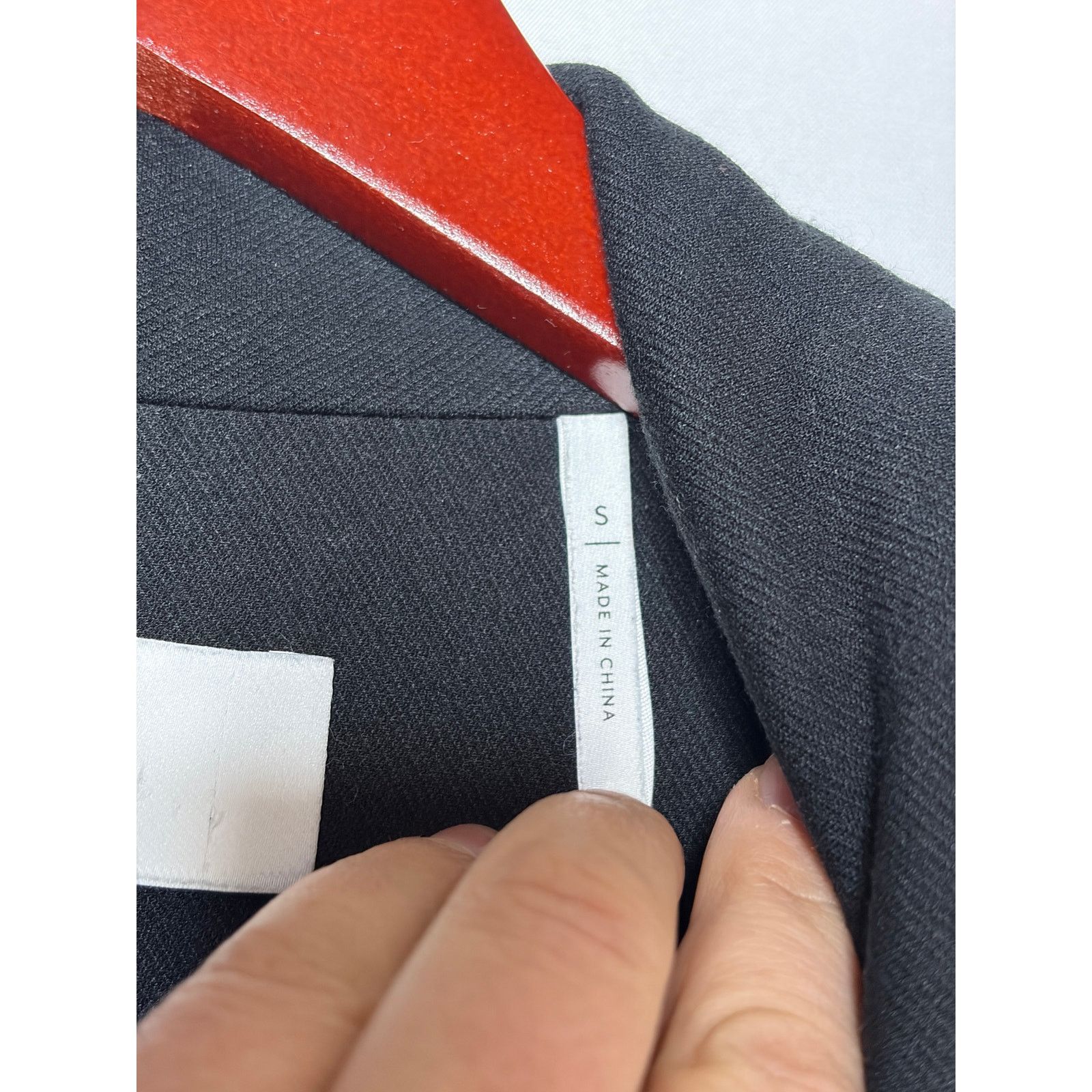 Baldwin BLDWN Baldwin full zip crop black jacket collar sz S Size S / US 4 / IT 40 - 3 Thumbnail