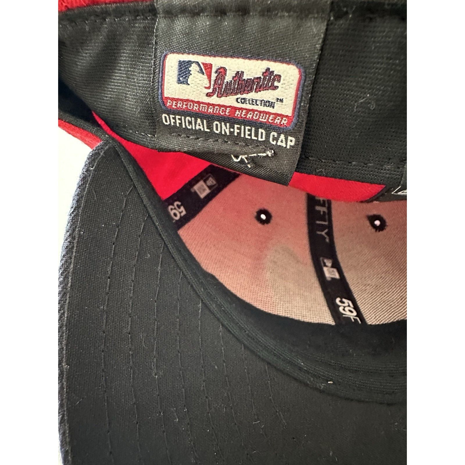 New Era New Era 59fifty Washington Nationals 7 1/4 Red USA Flag Logo Size ONE SIZE - 11 Thumbnail