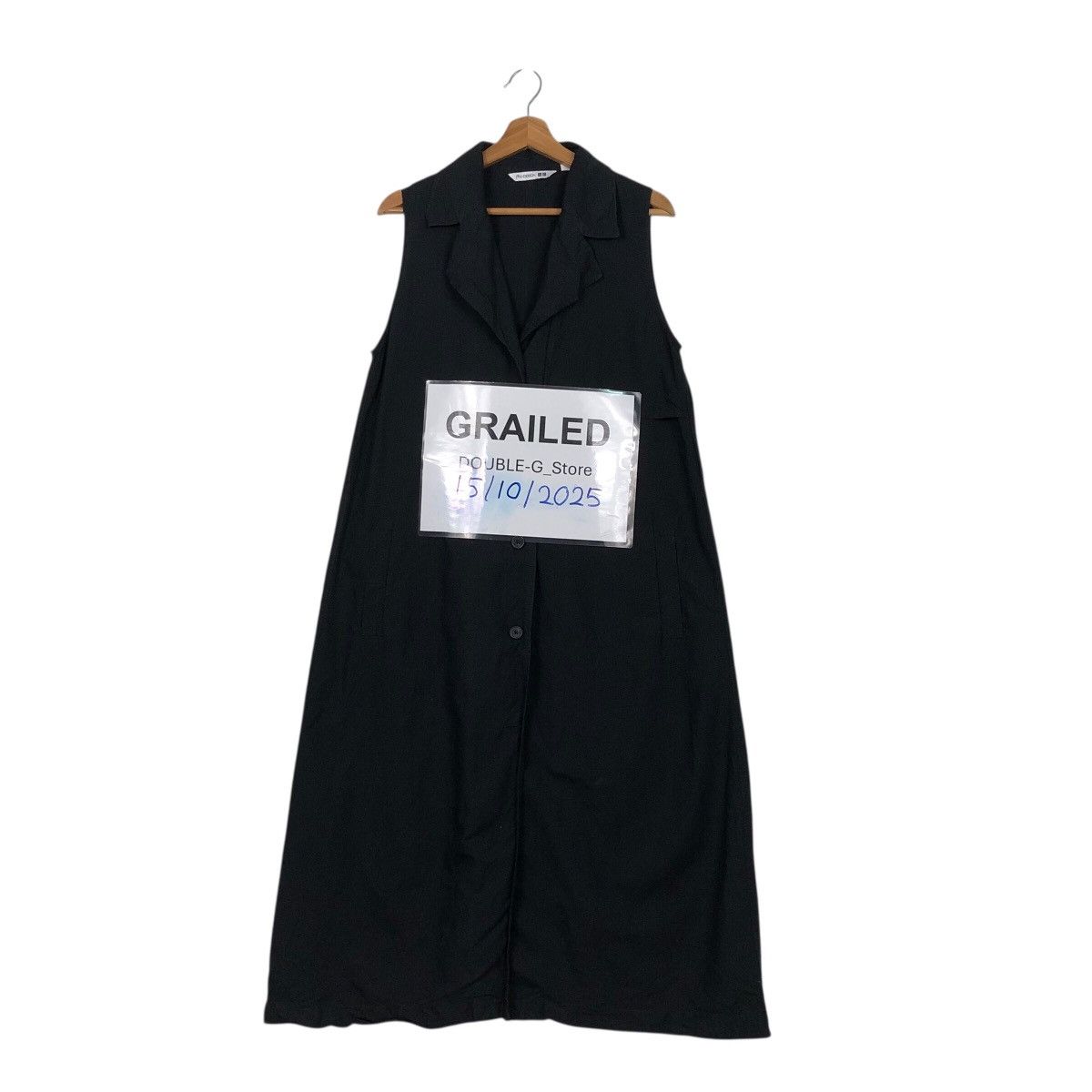 JW Anderson 📌Rich Black Runway Long Dress JW Anderson Uniqlo Size L / US 10 / IT 46 - 1 Thumbnail