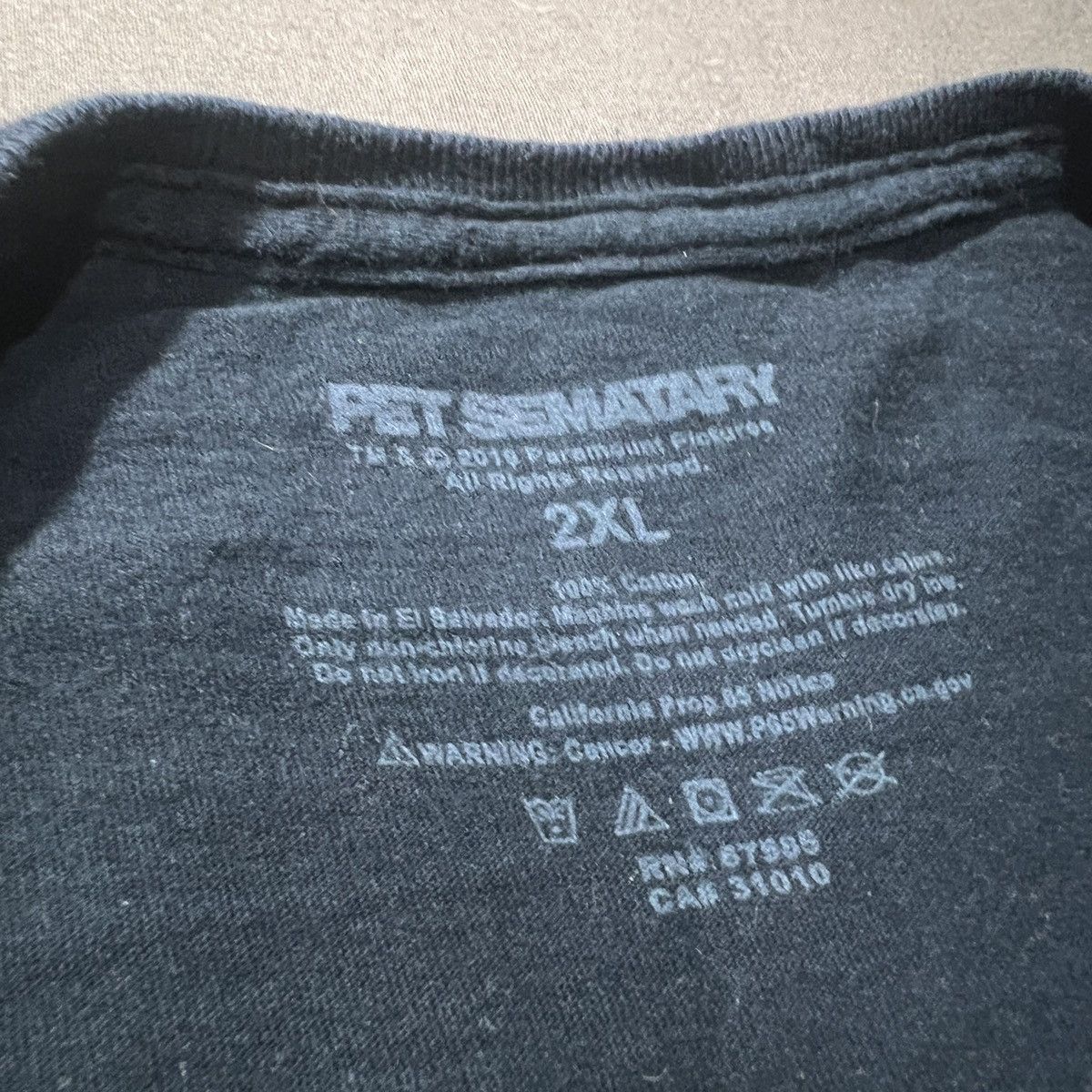 Expert Horror Pet Sematary Supernatural horror film movie Tee 2XL Size US XXL / EU 58 / 5 - 4 Thumbnail