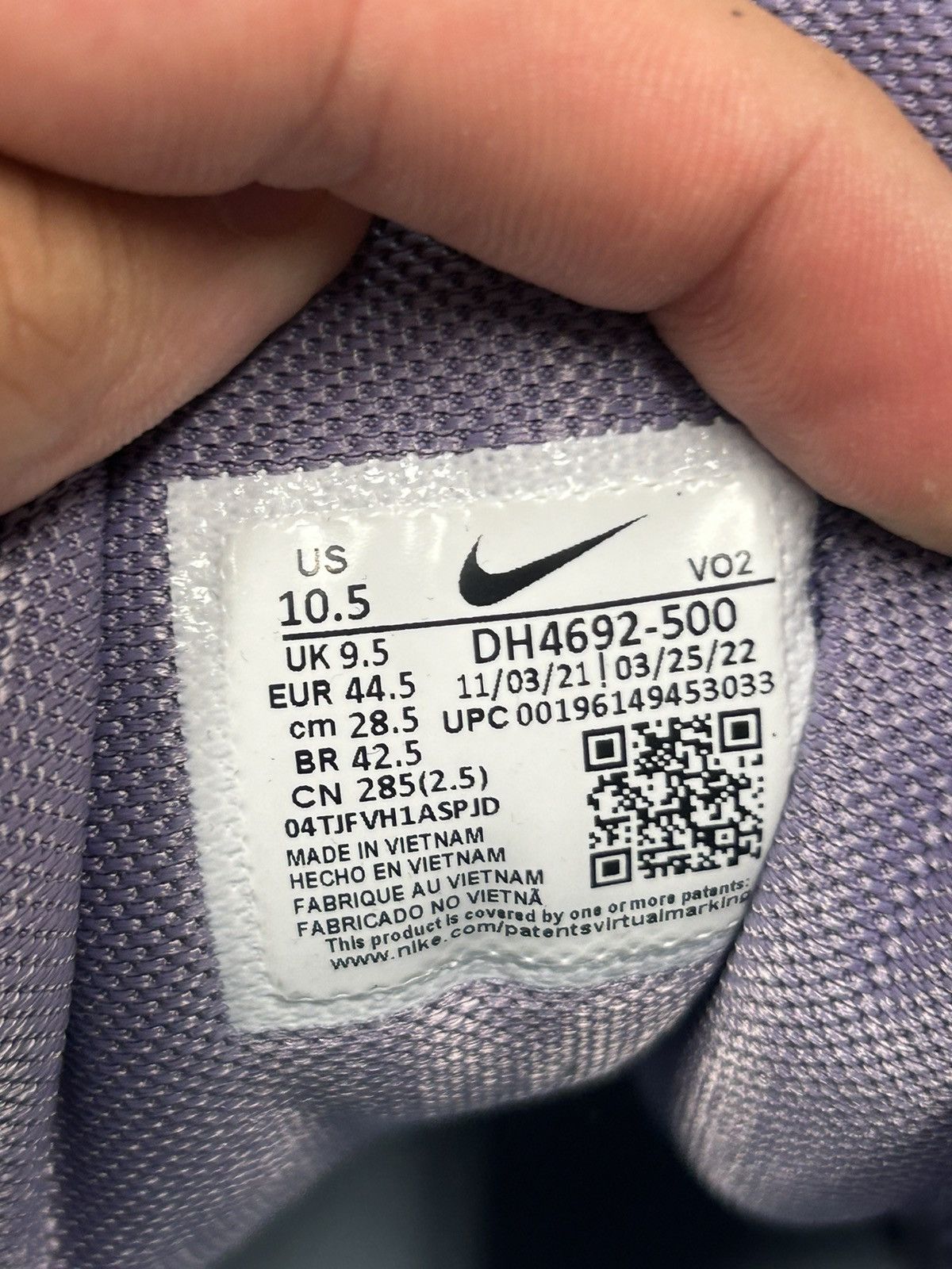 Nike Nocta x Hot Step Air Terra ‘Purple’ Size US 10.5 / EU 43-44 - 6 Thumbnail