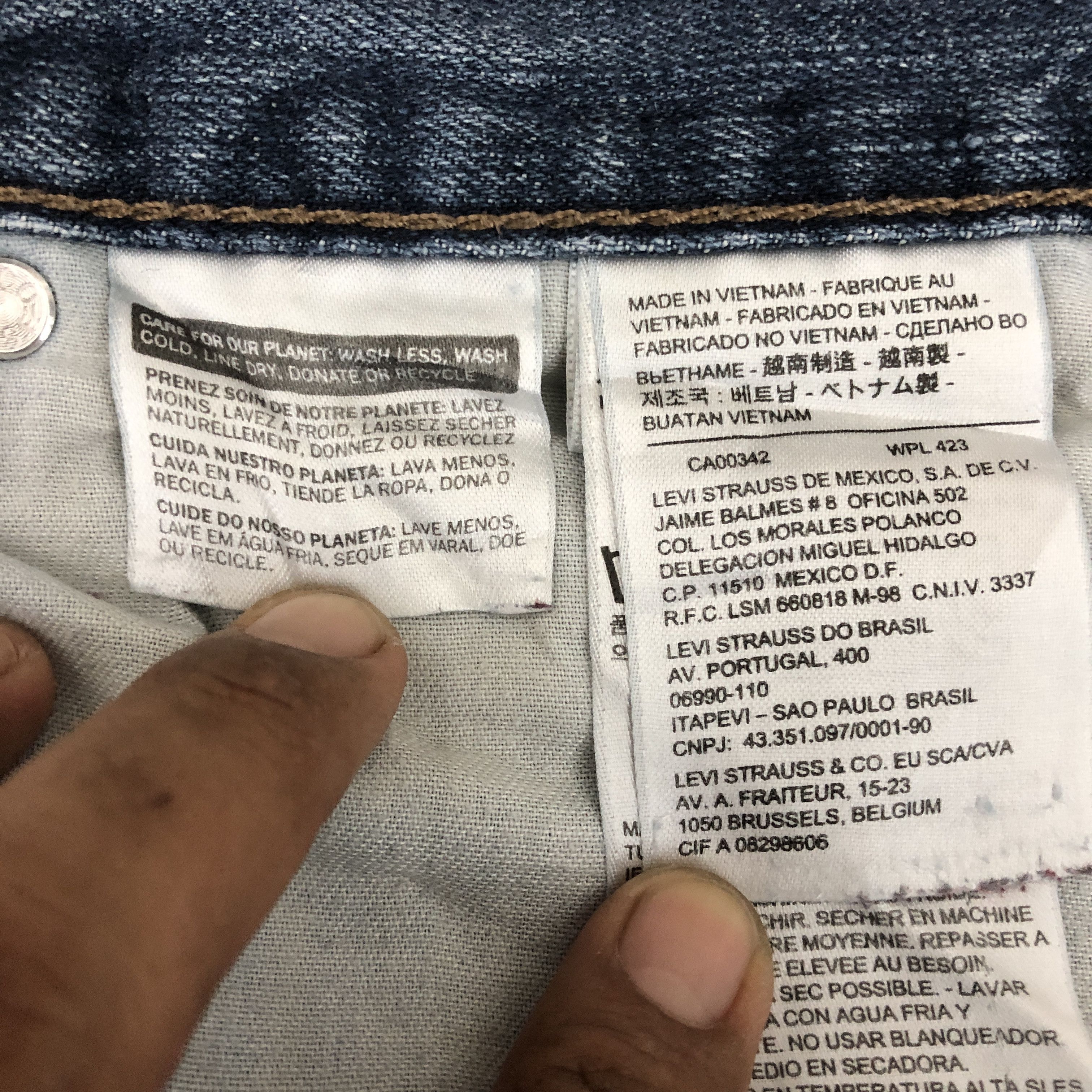 Levi's × Vintage Vintage Levis 569 Baggy Jeans Distressed Levi's Faded Denim Size US 36 / EU 52 - 8 Thumbnail