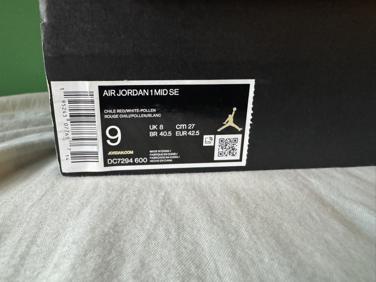 Jordan Brand Jordan 1 mid Barcelona sweater 2021 Size US 9 / EU 42 - 8 Thumbnail