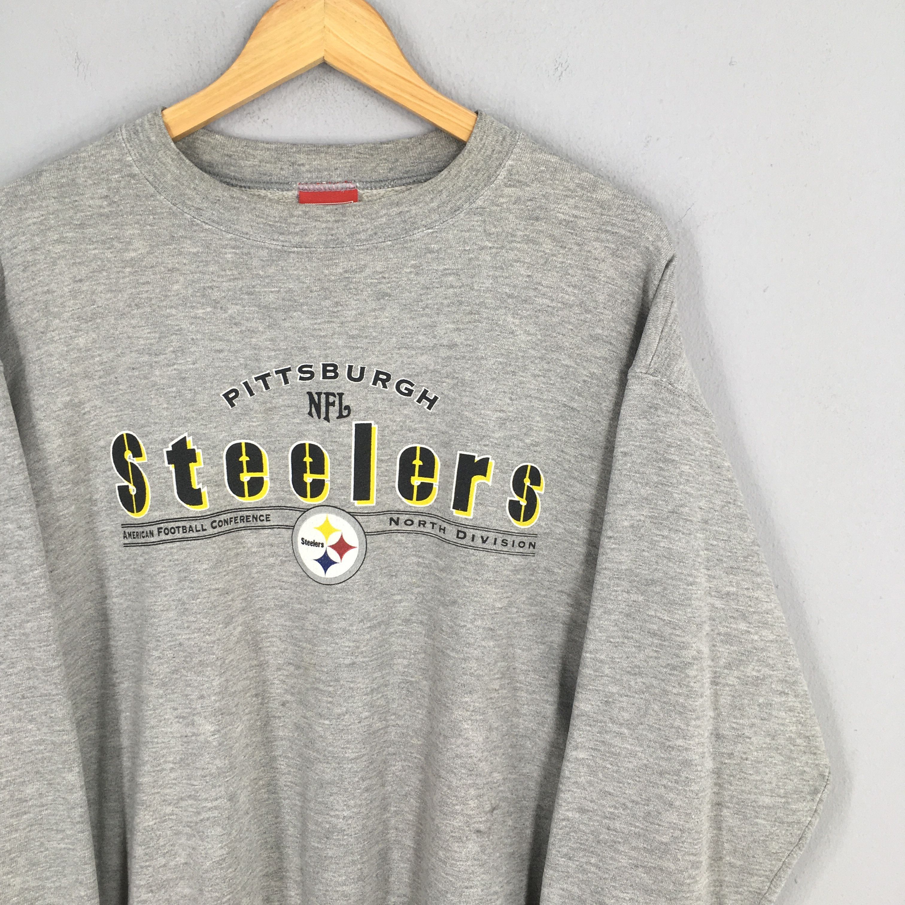 NFL × Vintage Vintage Pittsburgh Steelers NFL Sweater Medium Size US M / EU 48-50 / 2 - 2 Thumbnail