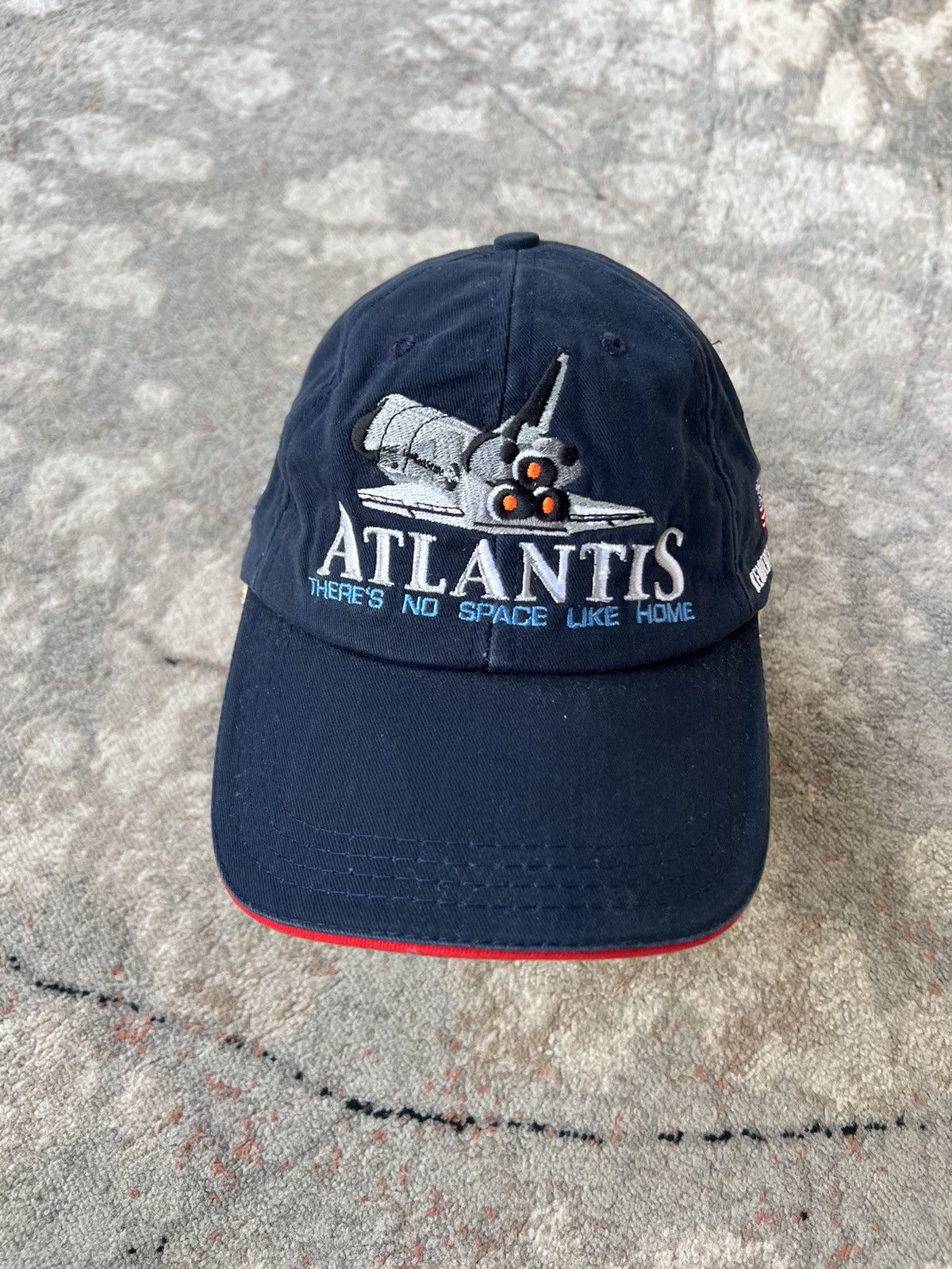 Vintage Atlantis made In USA Cap Size ONE SIZE - 2 Thumbnail