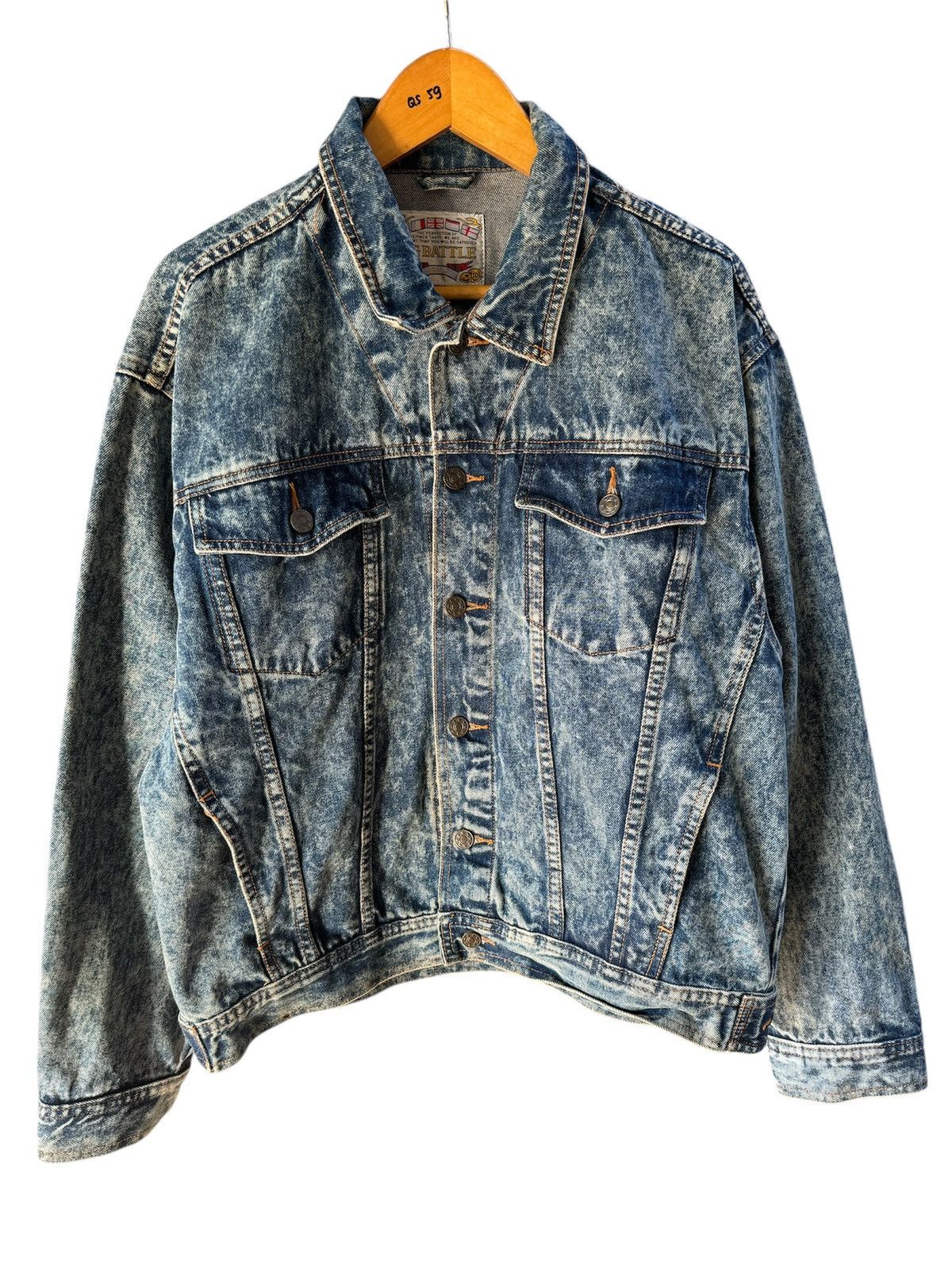 Vintage 90's Big battle denim jacket
