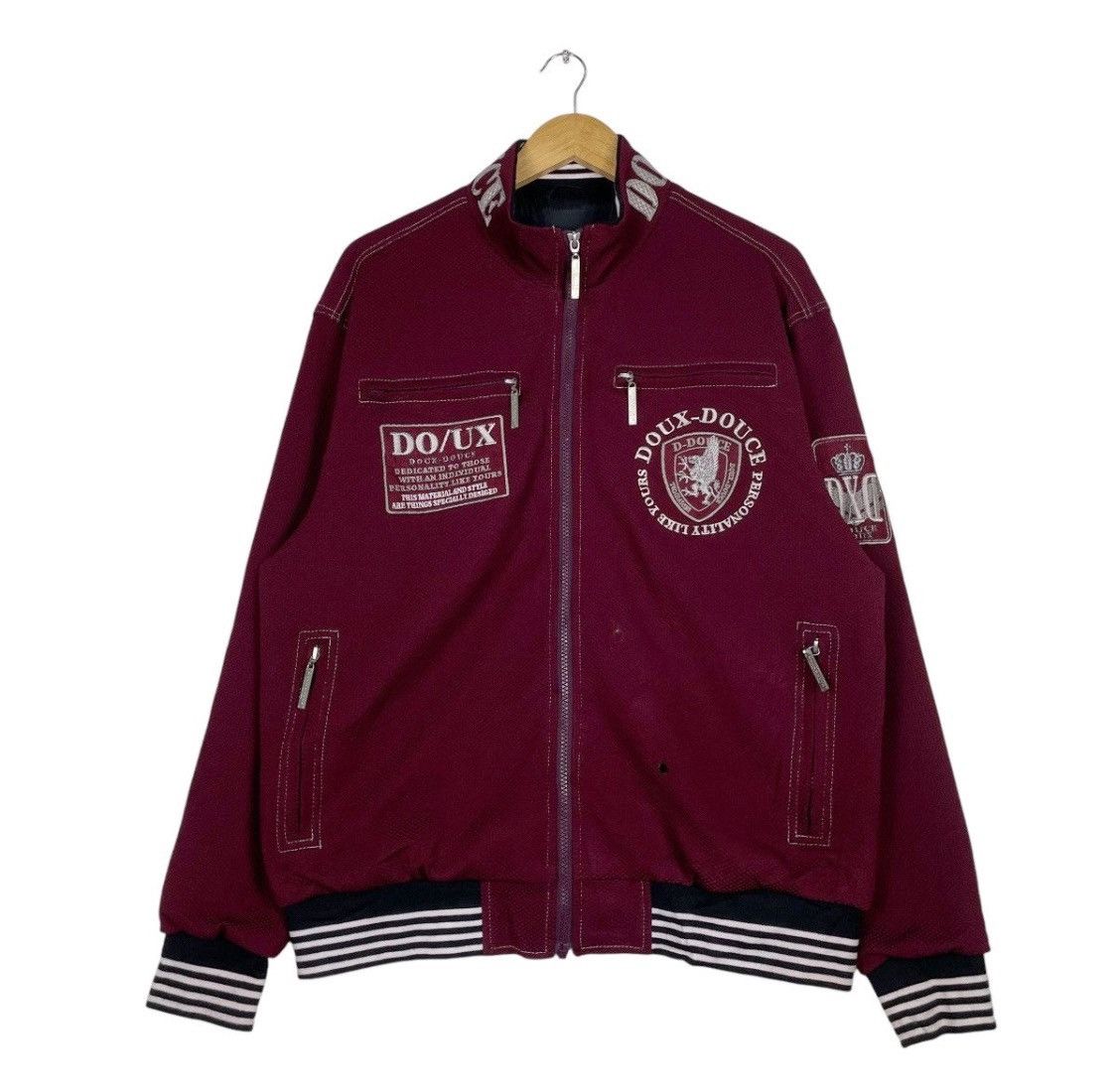 Designer × Japanese Brand 💥DOUX DOUCE URBAN STYLE ZIPPER JACKET Size US L / EU 52-54 / 3 - 1 Thumbnail