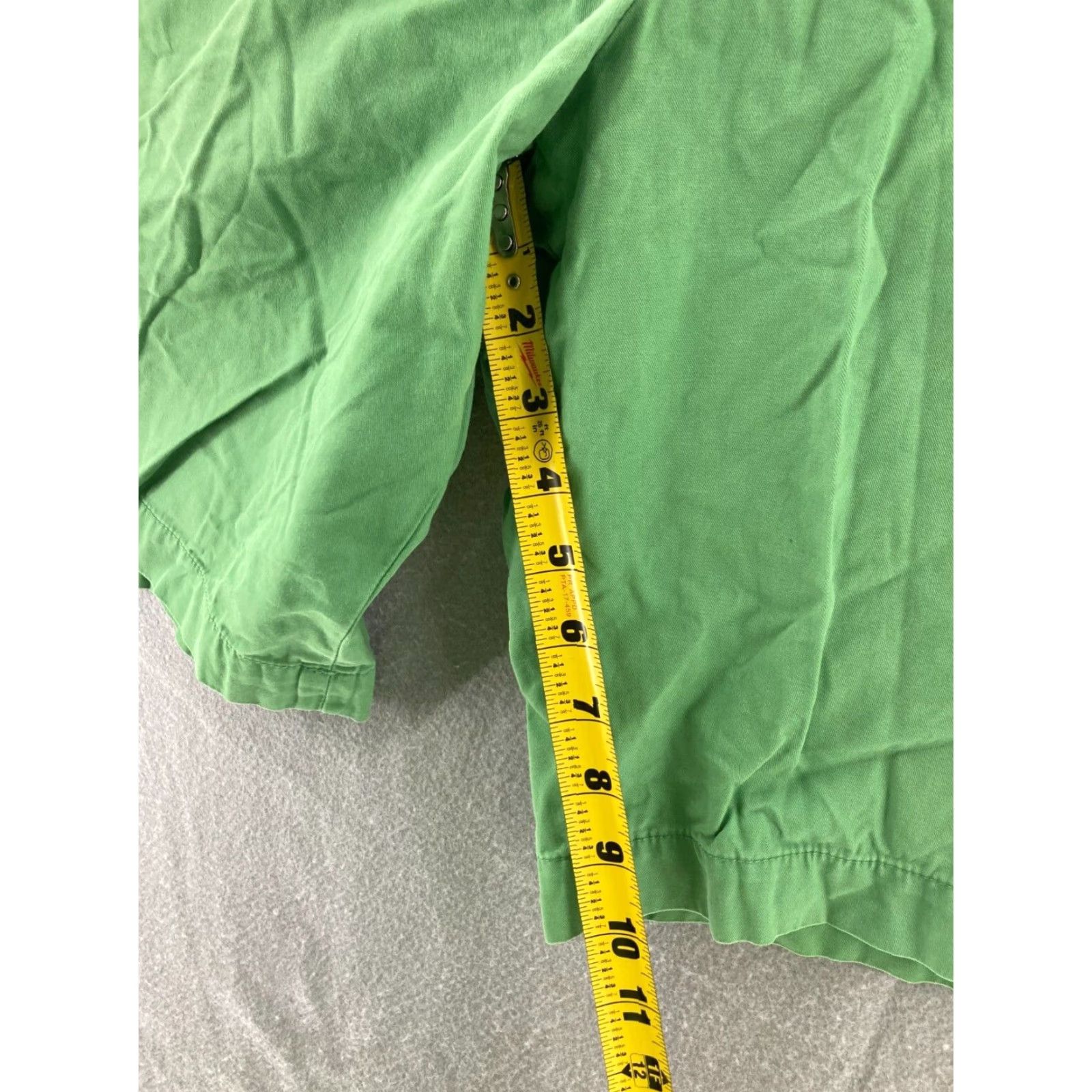 Banana Republic Banana Republic Gavin Shorts Mens 38 Green Flat Front Pockets 100% Cotton Size US 38 / EU 54 - 4 Thumbnail