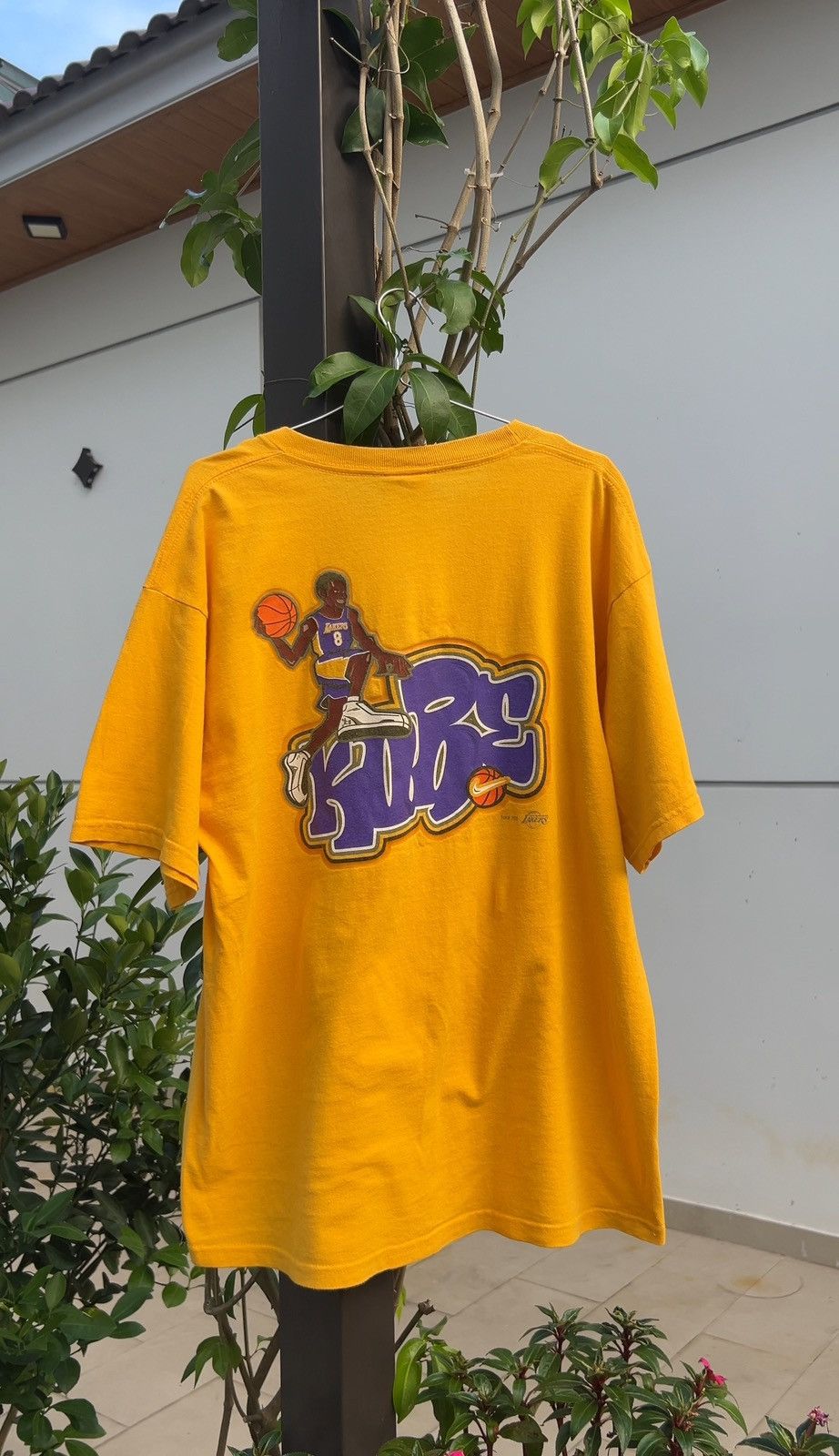 🏀 90S NIKE KOBE BRYANT VINTAGE Y2K RARE RETRO TEE T-SHIRT