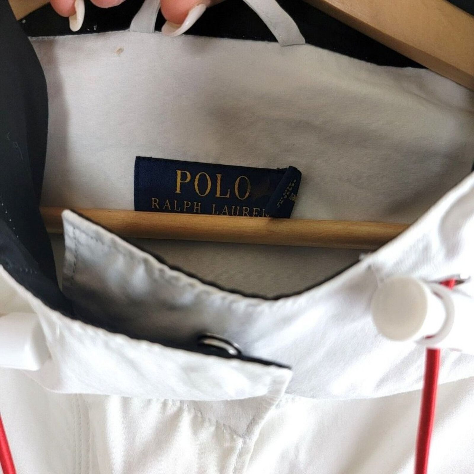 Polo Ralph Lauren Polo Ralph Lauren Mens Cotton Hooded Windbreaker Jacket Size US S / EU 44-46 / 1 - 11 Thumbnail