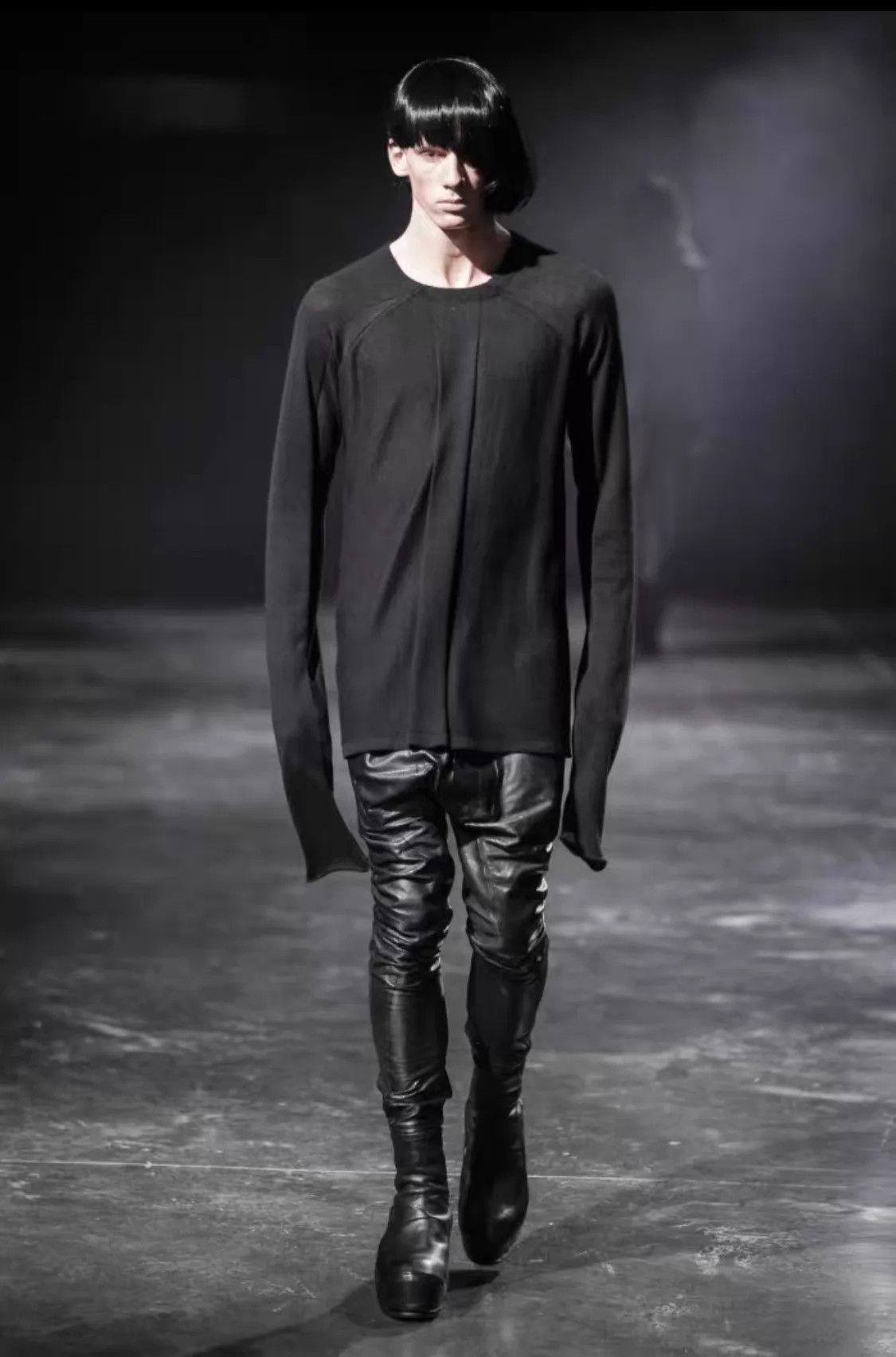 Julius julius 14aw destroyed wool long shirt (rare new w/tags) Size US L / EU 52-54 / 3 - 1 Thumbnail