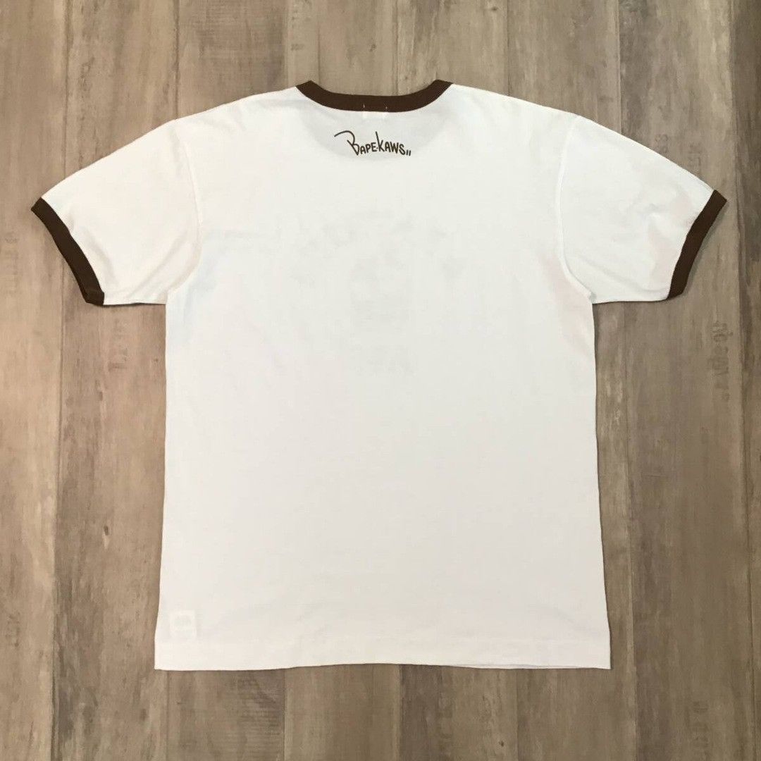 Bape × Kaws × Nigo KAWS × BAPE camo bendy NYC college logo T-shirt APE NIGO Size US XL / EU 56 / 4 - 4 Thumbnail
