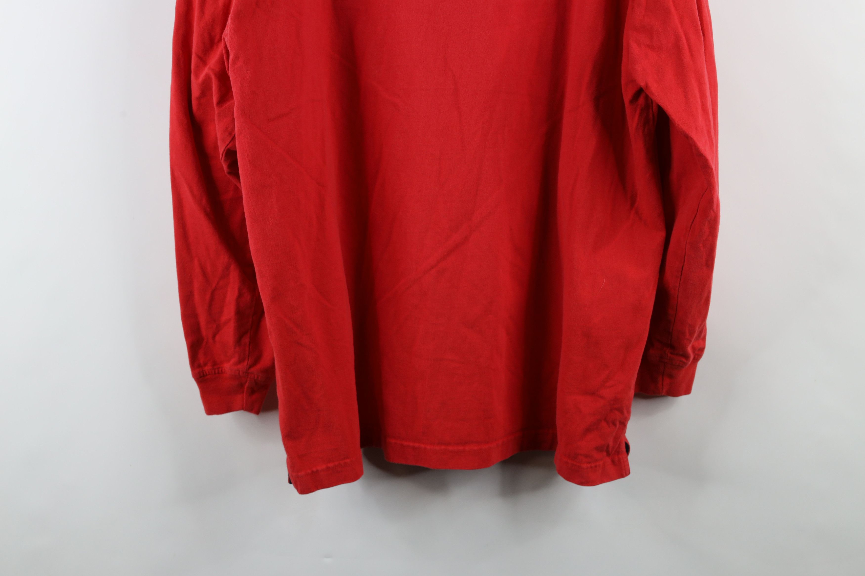 Vintage Vintage 90s Streetwear Spell USA Flag Long Sleeve Rugby Polo Size US L / EU 52-54 / 3 - 9 Thumbnail
