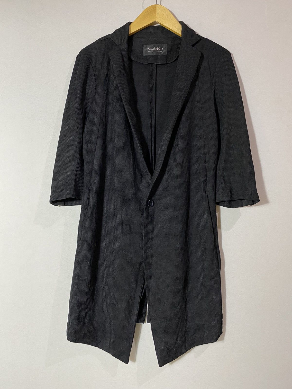 Tornado Mart Tornado Mart Mesh Knit Long Cardigan Size US M / EU 48-50 / 2 - 1 Thumbnail