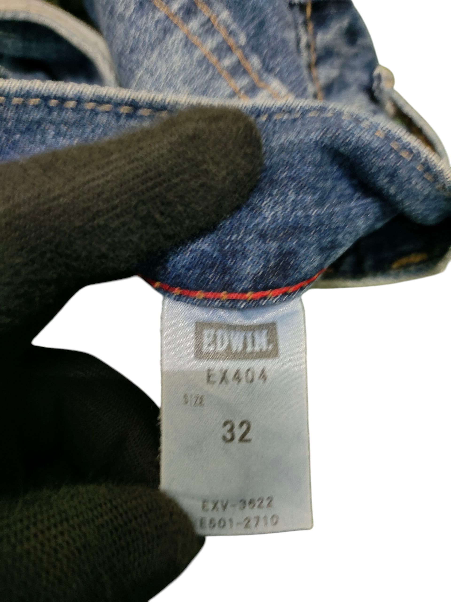 Number (N)ine × Undercover Vintage Edwin Xv Clawmark Distress Faded Denim Jeans Size US 32 / EU 48 - 13 Thumbnail