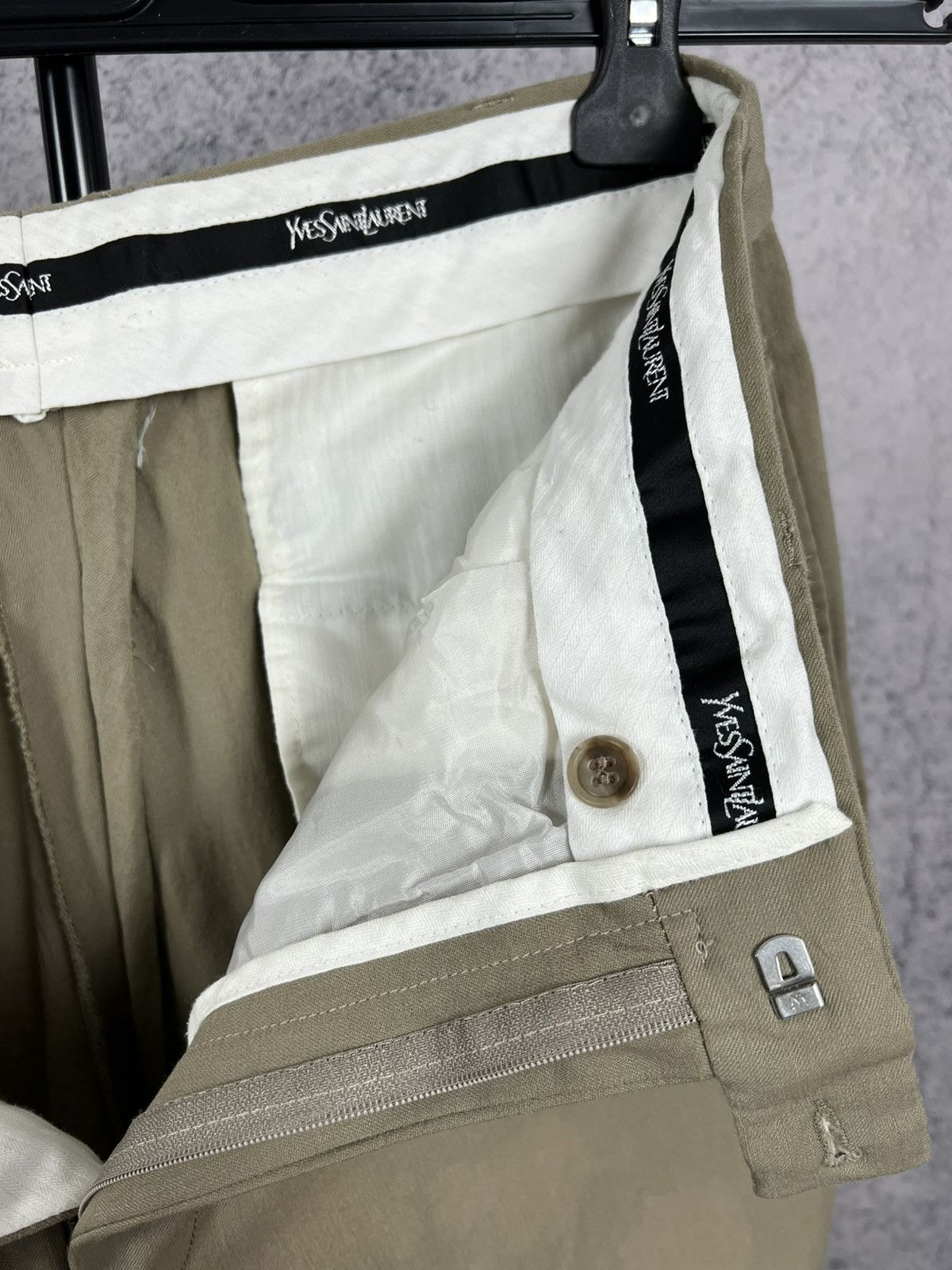 Yves Saint Laurent Vintage Yves Saint Laurent Formal Trousers Size 54L - 16 Thumbnail