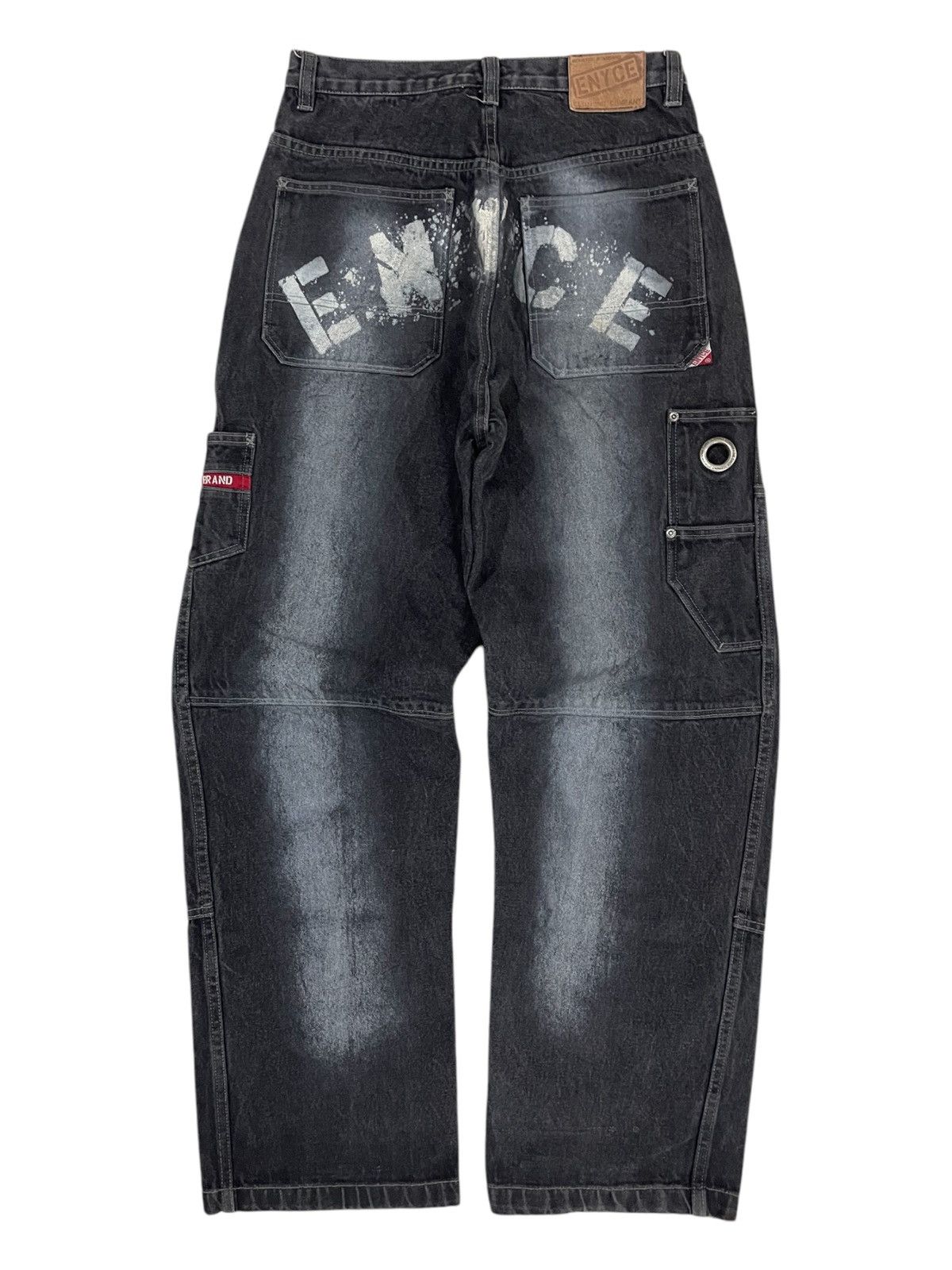 Enyce Y2K Enyce Spellout Super Baggy Rapper Carpenter Skater Jeans Size US 36 / EU 52 - 1 Thumbnail