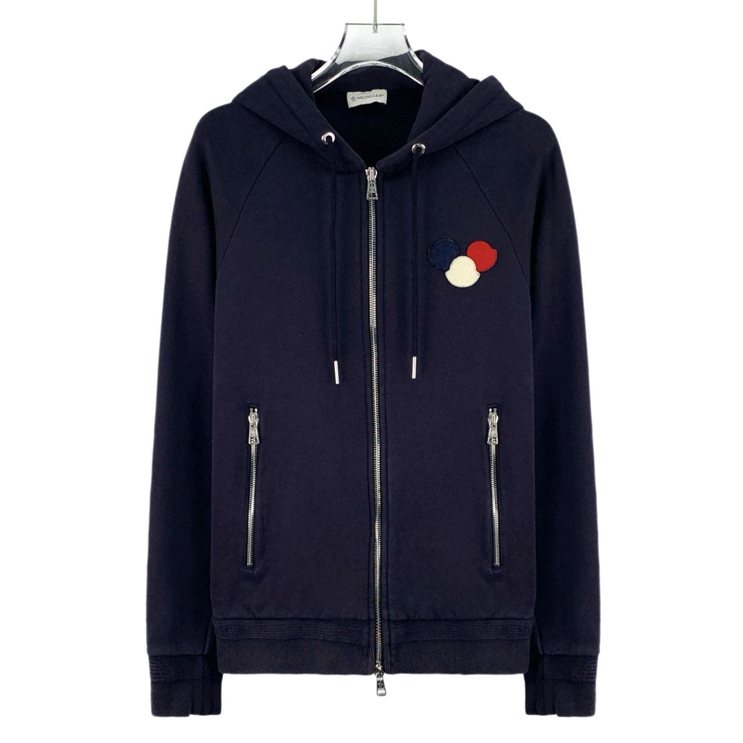 Moncler Moncler Maglia Hoodie Jacket Navy (S) Size US S / EU 44-46 / 1 - 1 Thumbnail