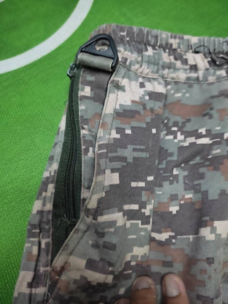 Vintage WIND FACE OUT DOOR VINTAGE CAMOUFLAGE DOUBLE LAYER TACTICAL Size US 38 / EU 54 - 6 Thumbnail