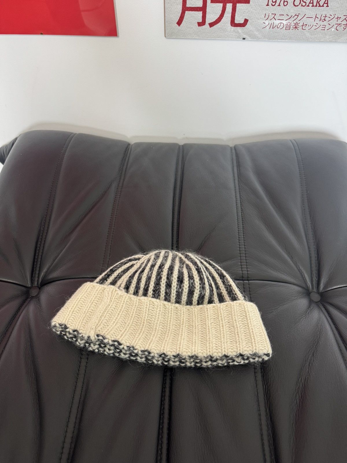 Saint Laurent Paris Saint Laurent Wool Beanie Alpaca Mohair Designer Luxury Size ONE SIZE - 2 Thumbnail