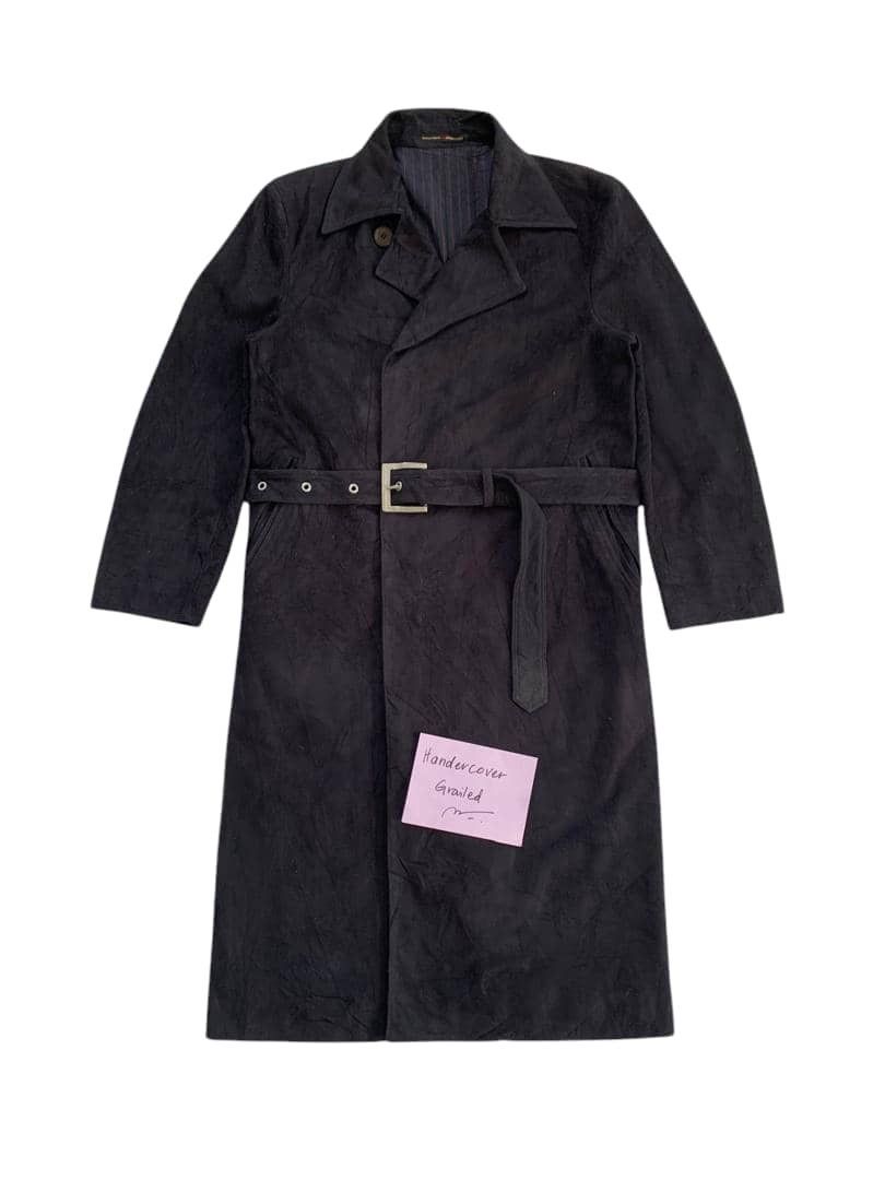 Gaultier Homme Objet Vtg JPG Gaultier Homme Objet Long Coat Belted Size US M / EU 48-50 / 2 - 1 Thumbnail