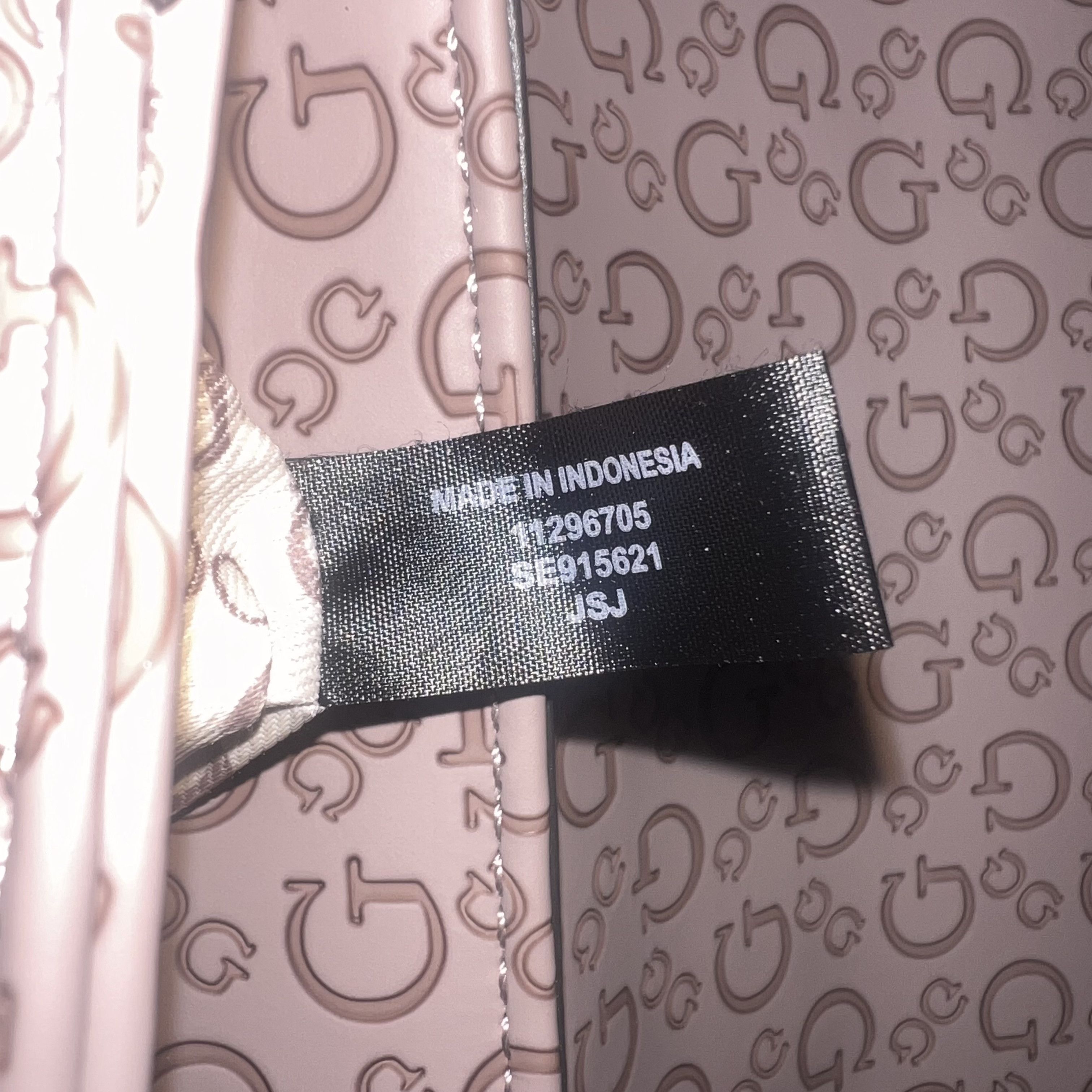 Guess Guess Bethel Signature Top Handle Crossbody Bag - Rose Taupe Size ONE SIZE - 9 Thumbnail