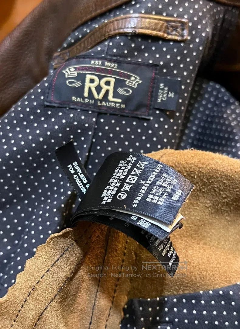 Other RRL Ralph Lauren Andy Lau's same style leather jacket Size US M / EU 48-50 / 2 - 9 Thumbnail