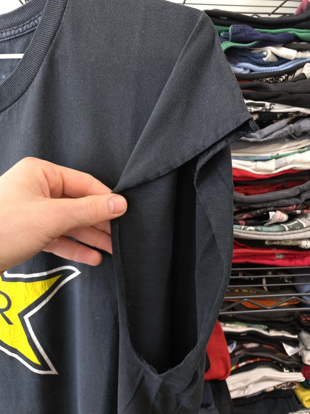 Red Bull Vintage Rockstar Energy Drink Racing T Shirt Monster Energy Size US XL / EU 56 / 4 - 7 Thumbnail