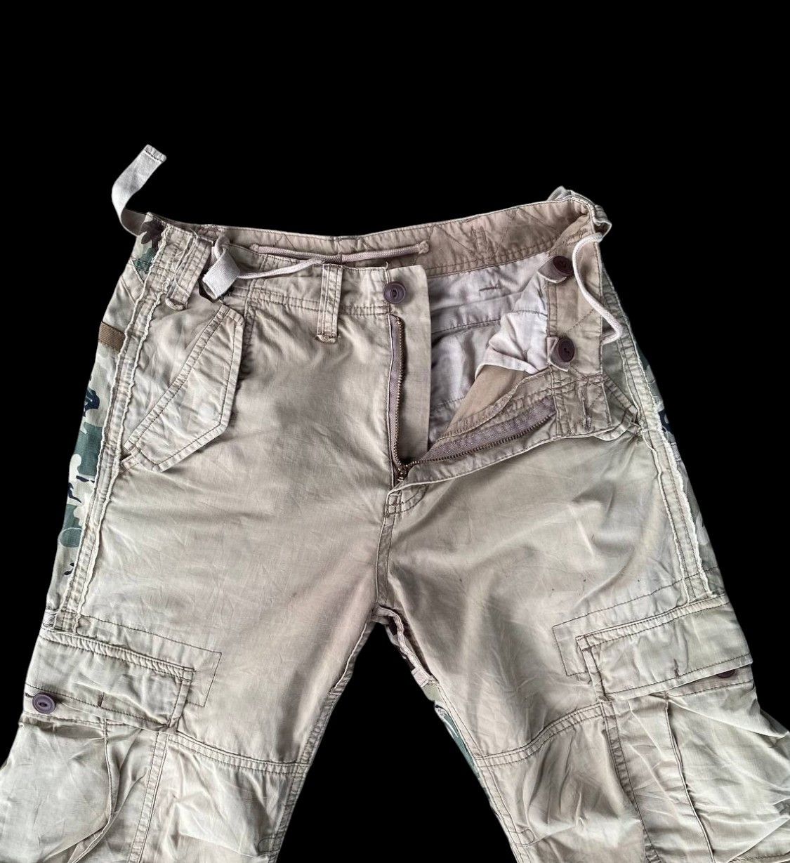 Avirex × Vintage RARE VINTAGE AVIREX CARGO PANELLED CAMO SPLIT DESIGN Size US 29 - 8 Thumbnail
