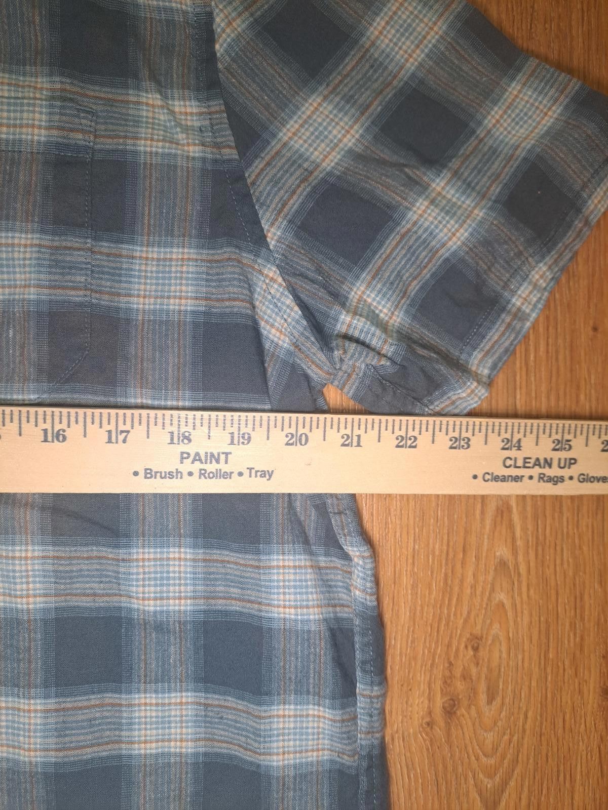 L.L. Bean LL Bean Flannel Button Up Shirt Mens Large Gray Plaid Hemp Size US L / EU 52-54 / 3 - 9 Thumbnail