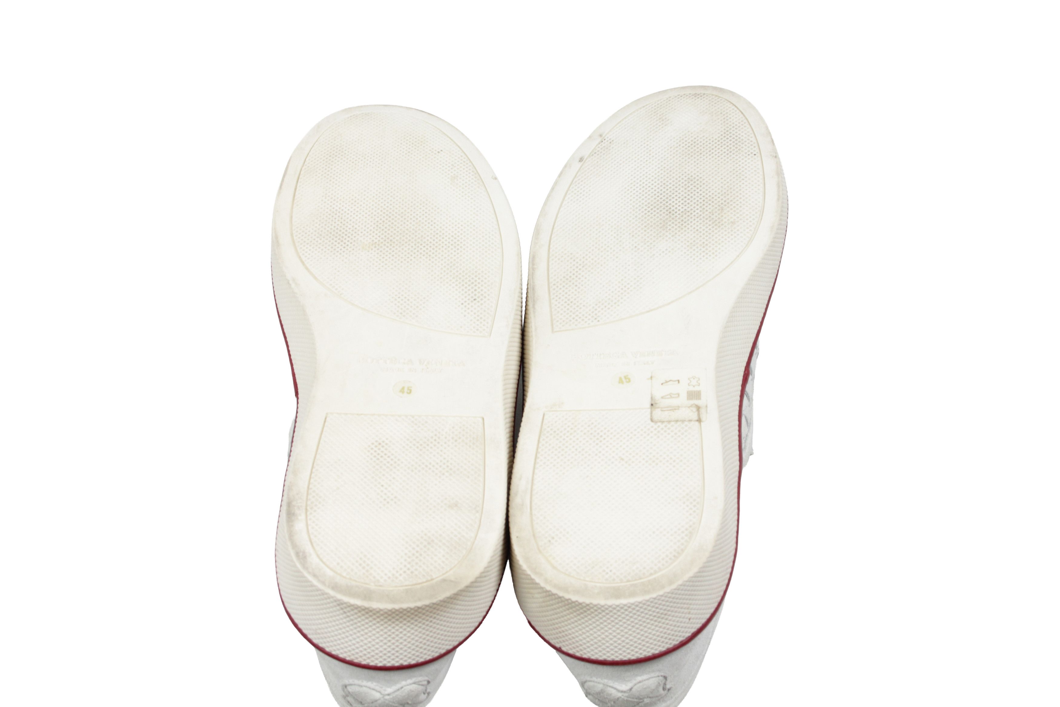 Bottega Veneta Intrecciato Woven Suede Slip Ons Size US 12 / EU 45 - 11 Thumbnail
