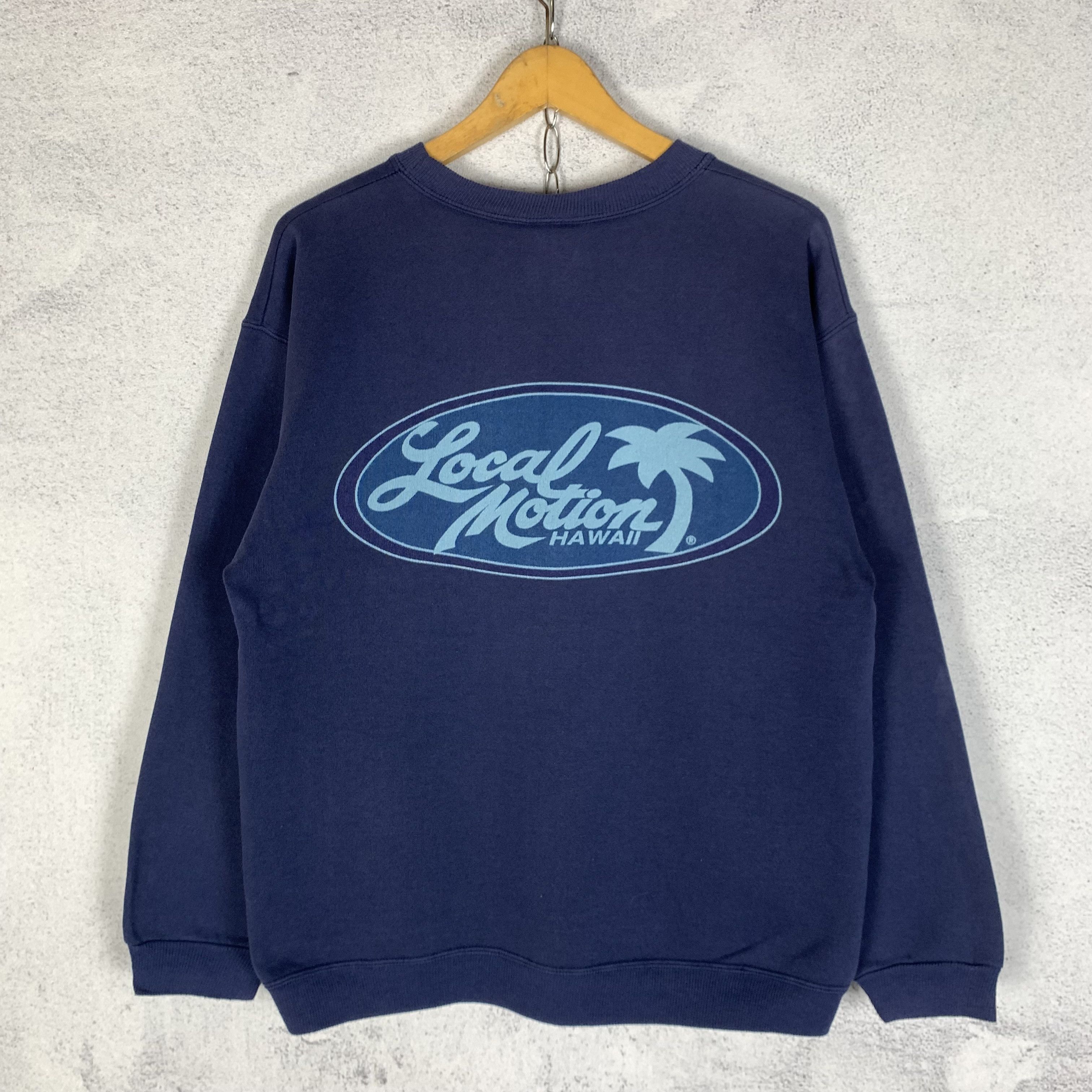 Vintage Vintage 90s Local Motion Hawaii Sweatshirt Crewneck Size US M / EU 48-50 / 2 - 1 Thumbnail