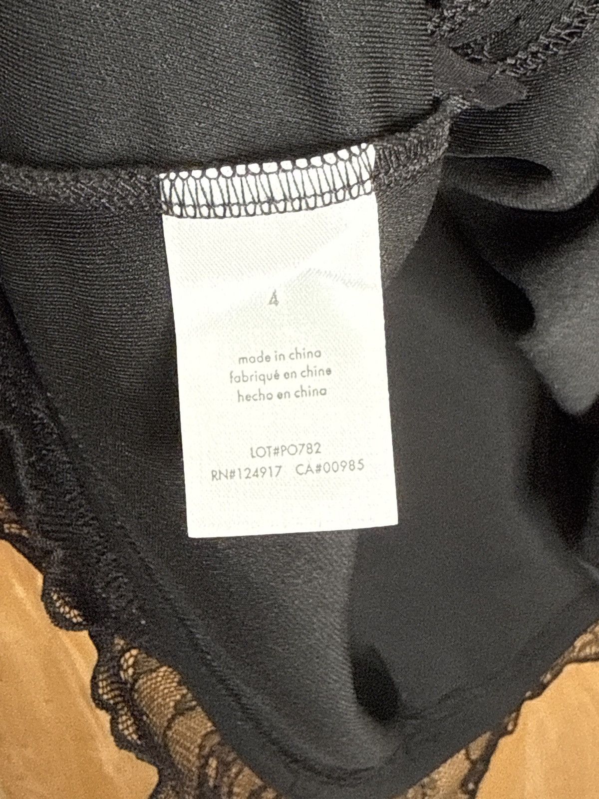 WeWoreWhat Weworewhat black dress Size S / US 4 / IT 40 - 4 Thumbnail