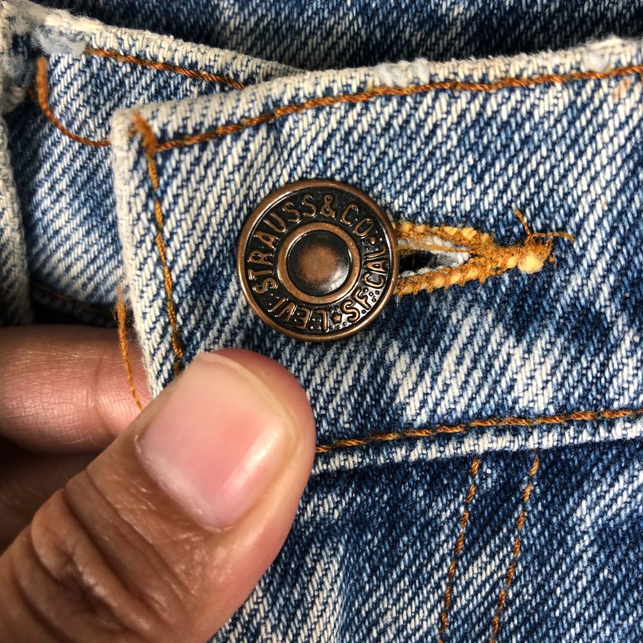 Levi's Vintage Lev'is Strauss Denim Jeans Size US 28 / EU 44 - 7 Thumbnail