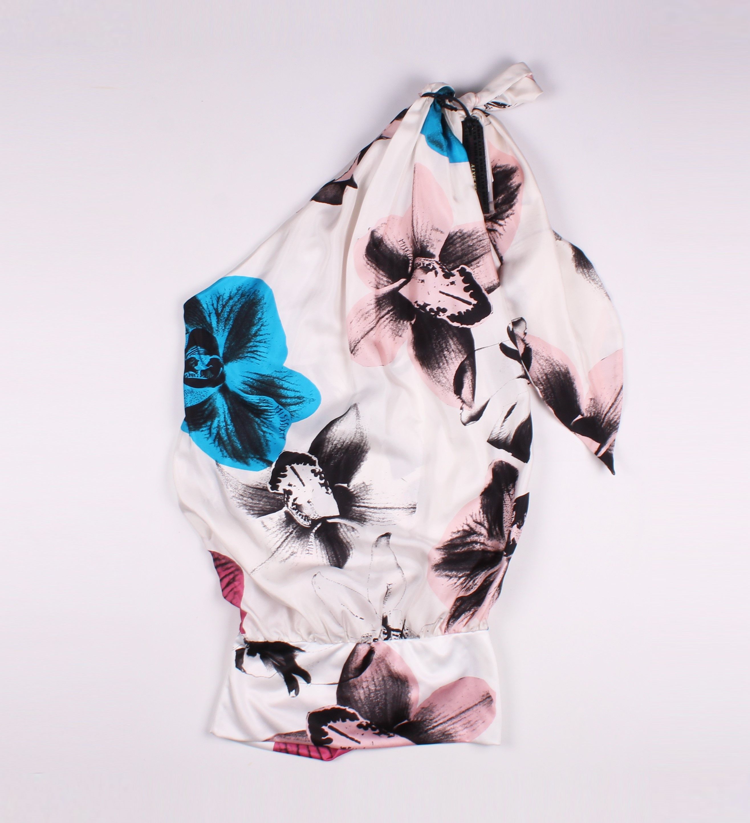 Miss Sixty Y2K Miss Sixty Vintage One Shoulder Floral Mini Dress Size S / US 4 / IT 40 - 10 Thumbnail
