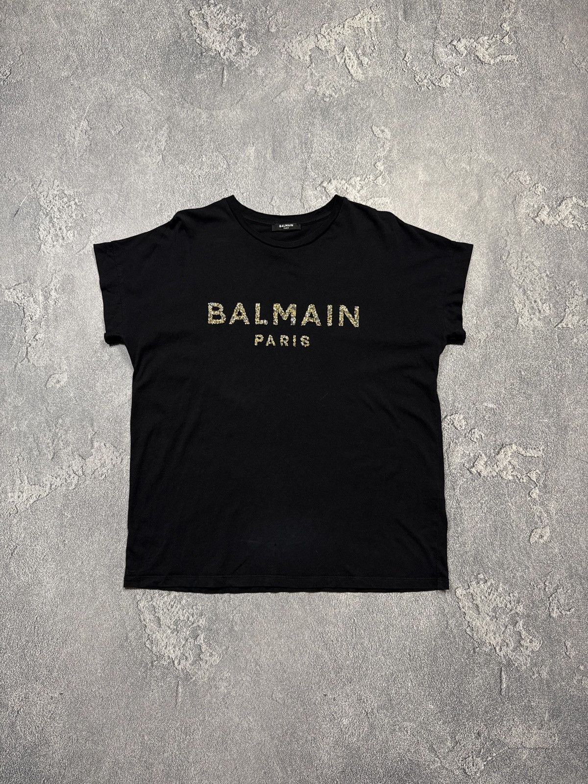 Balmain Balmain Tee Big Logo Size US S / EU 44-46 / 1 - 1 Thumbnail