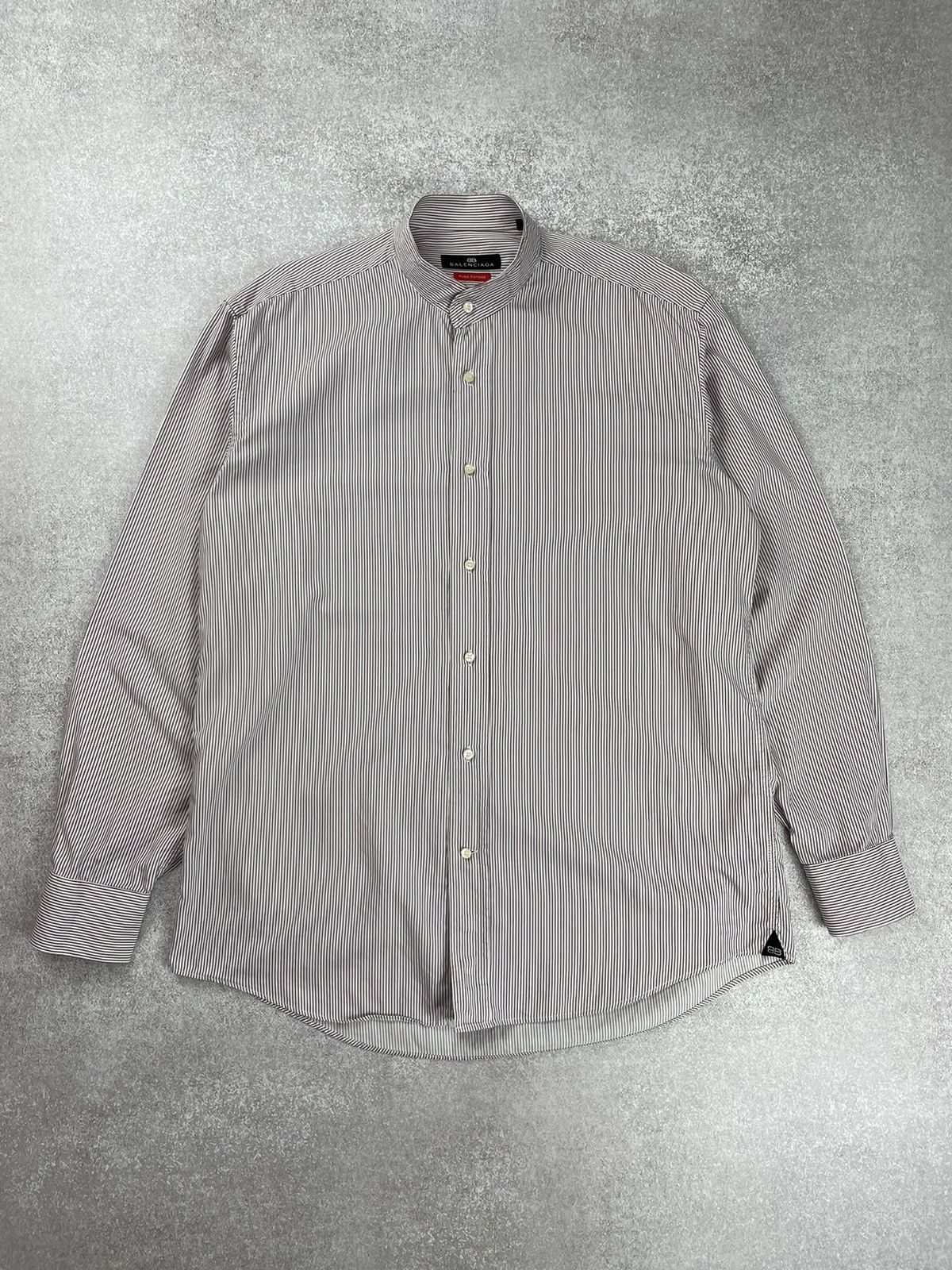 Balenciaga Balenciaga Striped Shirt Men’s Size US XL / EU 56 / 4 - 2 Thumbnail