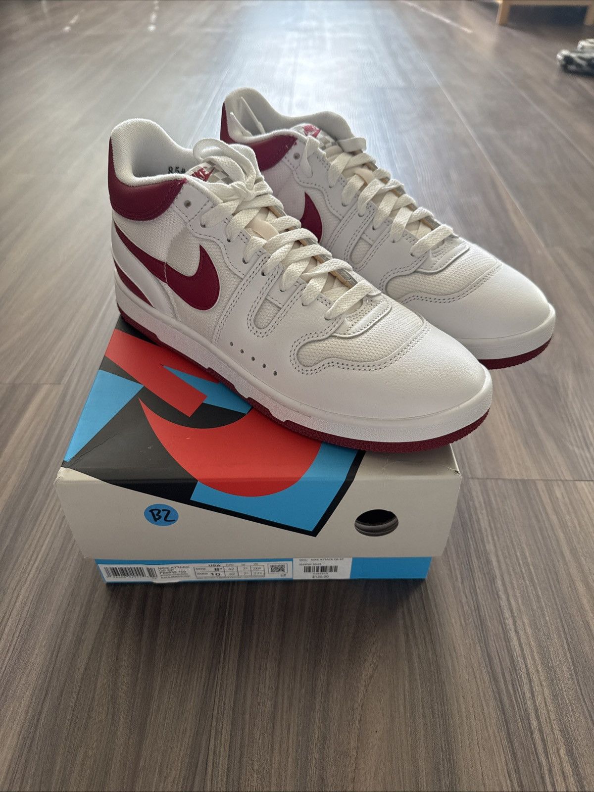 Nike Nike Mac Attack QS SP Red Crush Men’s White/Red Size 8 Size US 8 / EU 41 - 1 Thumbnail