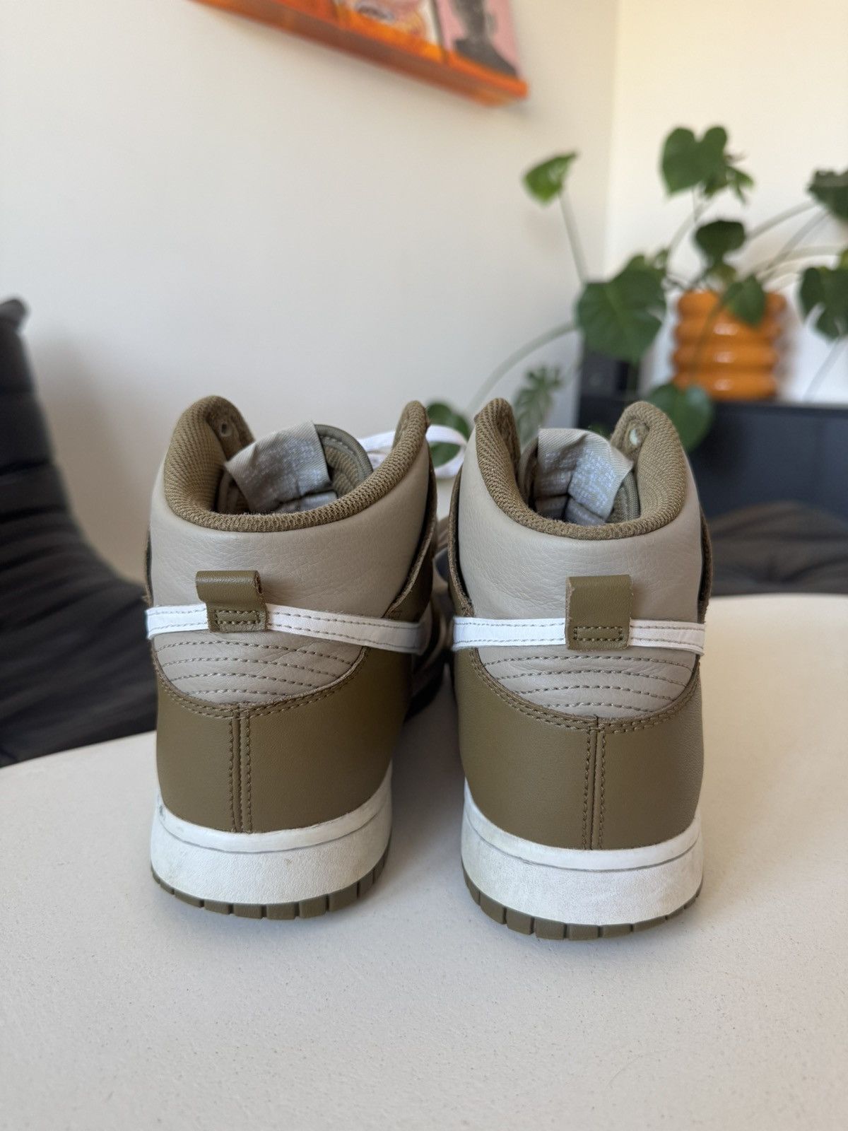 Nike Nike Dunk High Light Chocolate Mocha Sneakers Streetwear Size US 9 / EU 42 - 5 Thumbnail