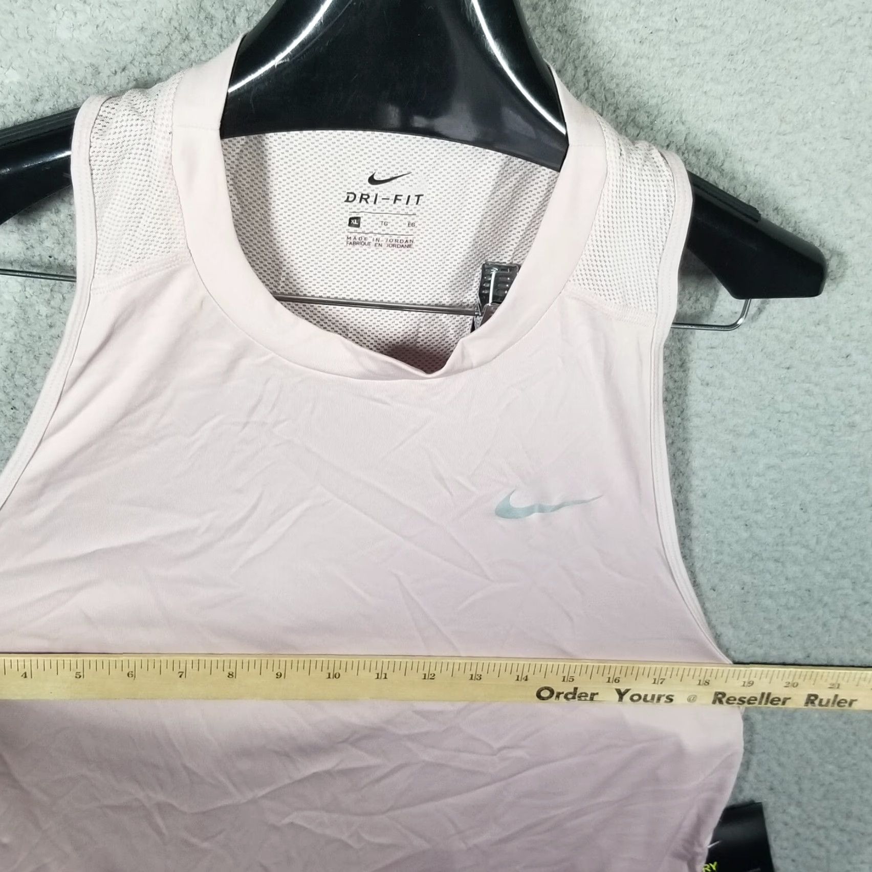 Nike NWT Nike Dry Miler Running Singlet Tanktop Rose Light Pink Women’s XL Size XL / US 12-14 / IT 48-50 - 6 Thumbnail