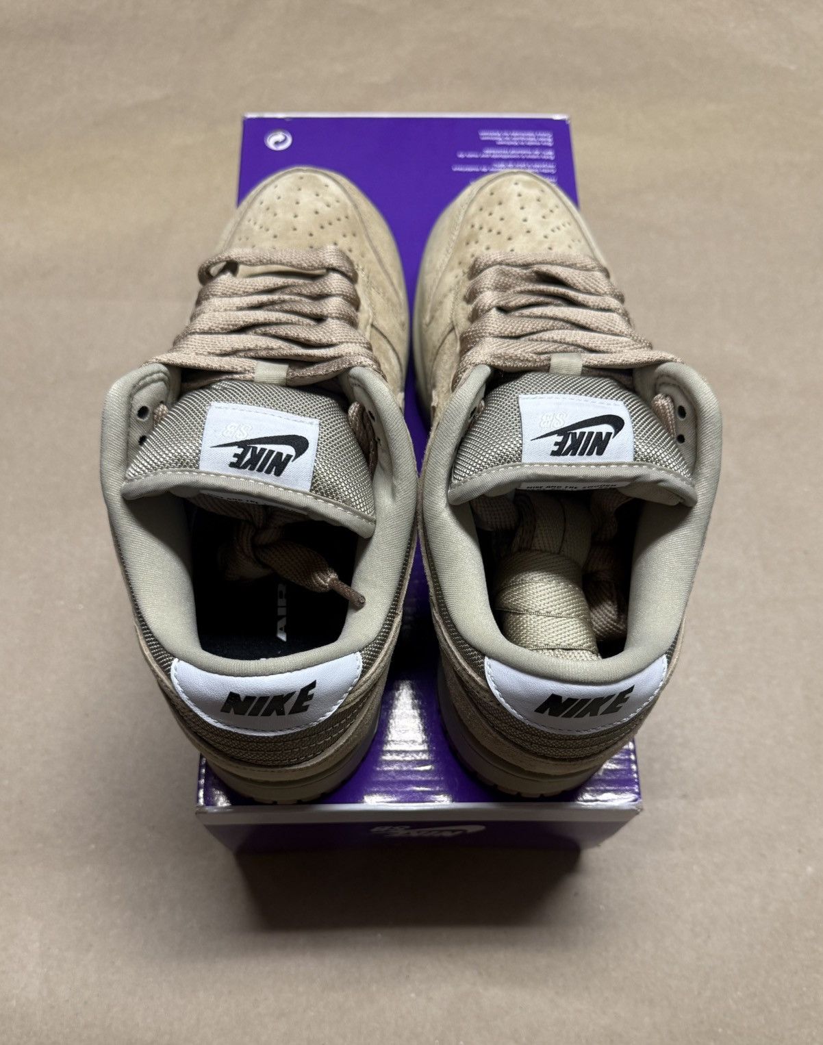Nike Nike Dunk Low SB PRO B Parachute Beige men’s size 7.5 NEW! Size US 7.5 / EU 40-41 - 4 Thumbnail