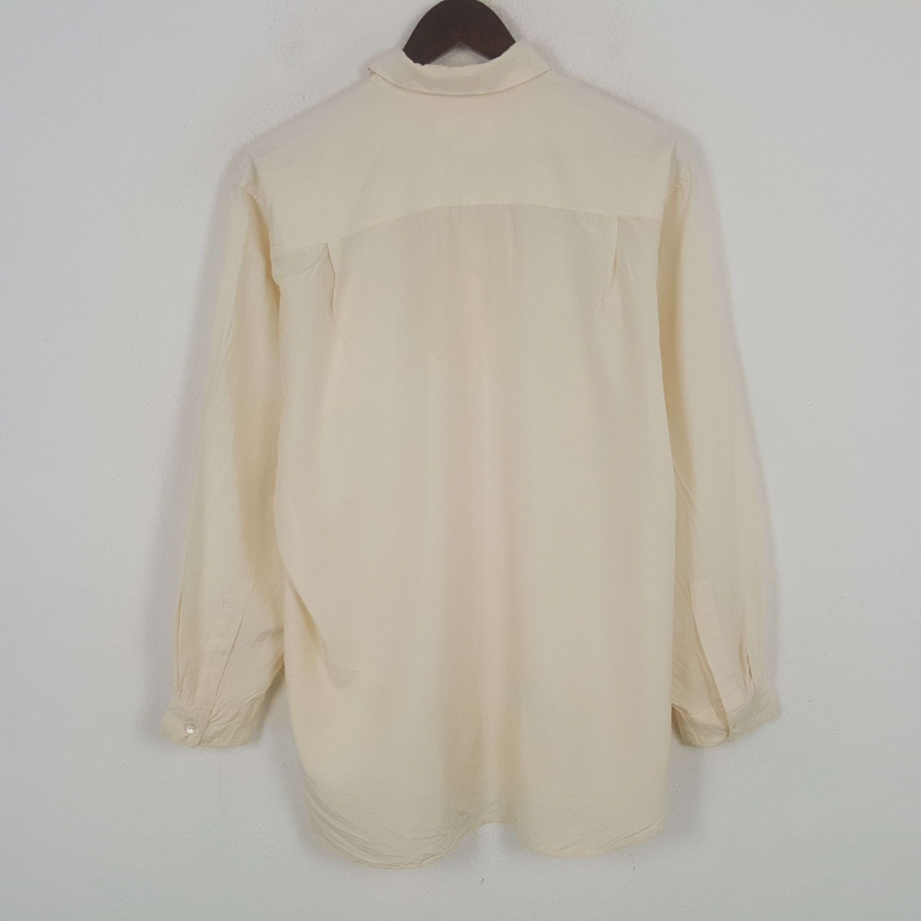 Y's Vintage Y's Japanese Plain Button Up Shirt Size US L / EU 52-54 / 3 - 3 Thumbnail