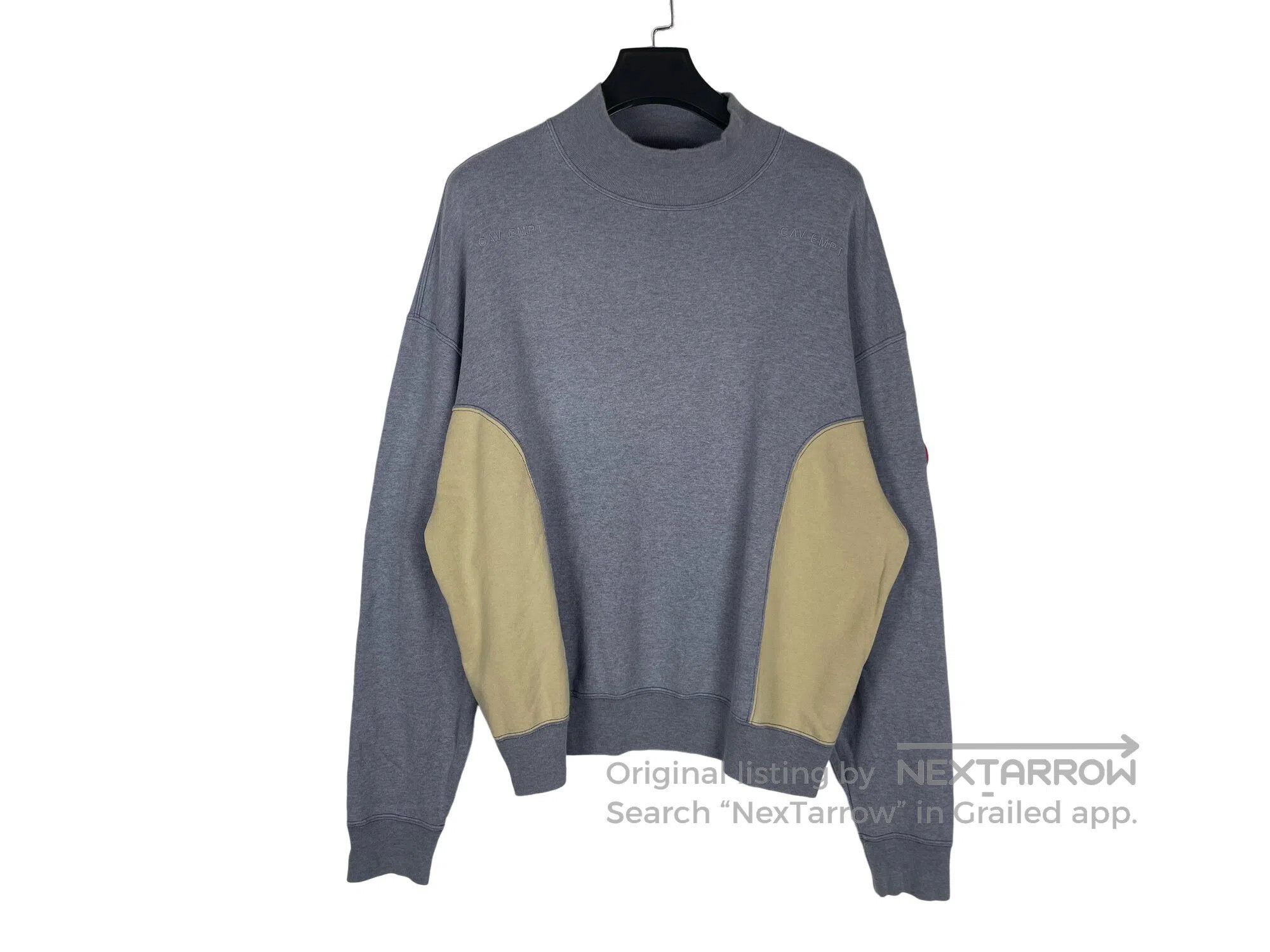 Cav Empt Cav Empt High Neck Color Blocked Sweatshirt Size US L / EU 52-54 / 3 - 1 Thumbnail