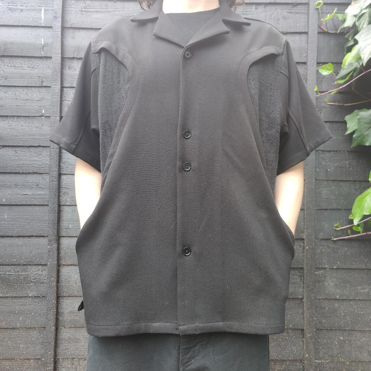 Other Japanese Black Boxy Short-Sleeve Shirt Size US S / EU 44-46 / 1 - 2 Thumbnail
