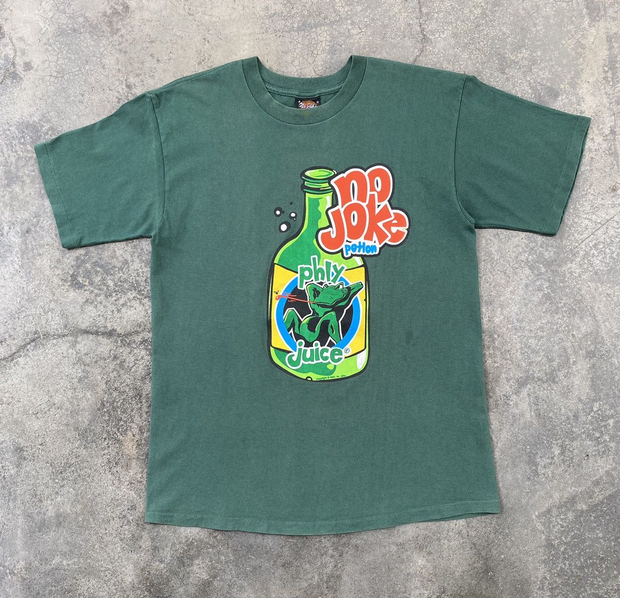 Vintage Vintage 90s No Joke Skateboard Rare Tees Size US L / EU 52-54 / 3 - 1 Thumbnail