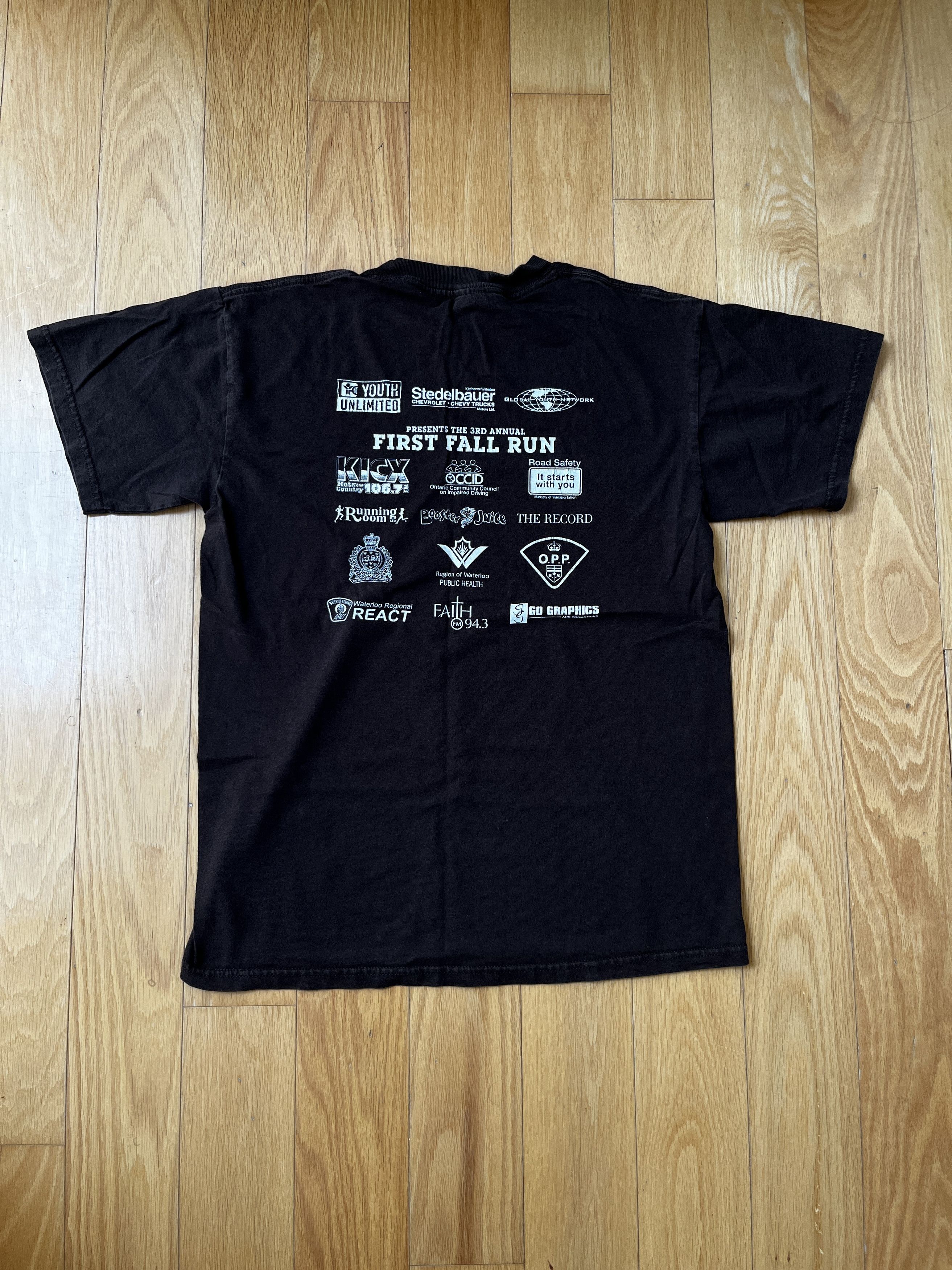Vintage Vintage Gildan 2006 First Fall Run Gildan T Shirt M Size US M / EU 48-50 / 2 - 2 Thumbnail