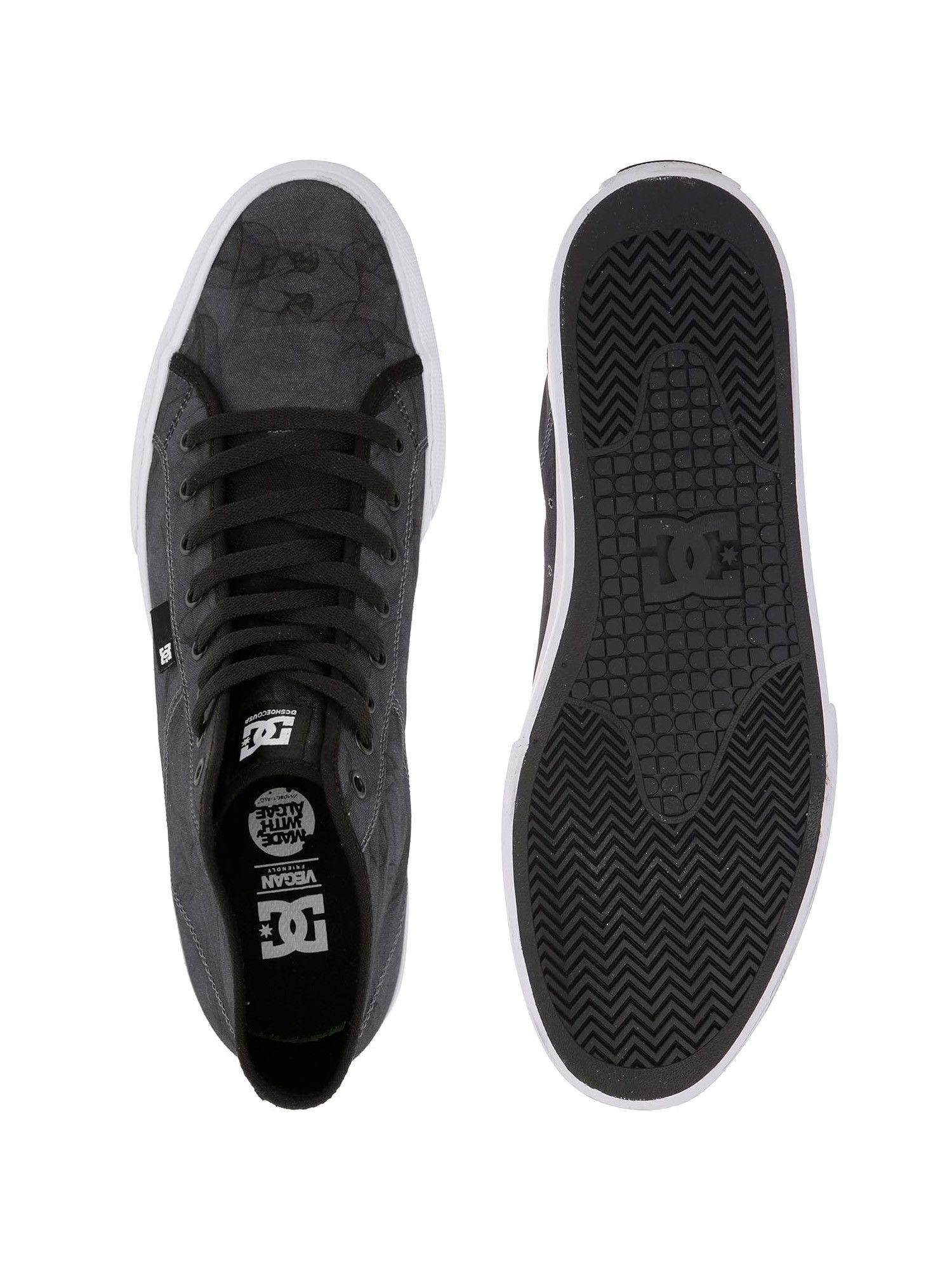 DC DC Shoes — Manual Hi Txse 'Dark Grey' w. DC Cap Size US 12 / EU 45 - 5 Thumbnail