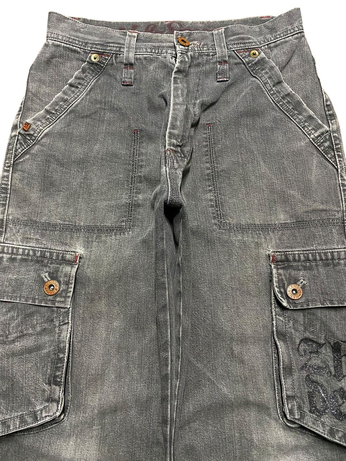 Vintage Vintage Japanese Brand Zhobo Baggy Jeans Size US 30 / EU 46 - 3 Thumbnail